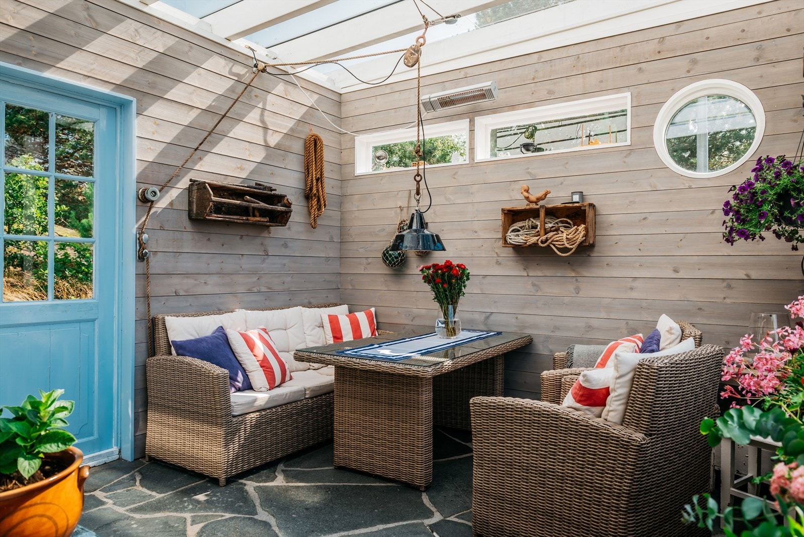 Hyggelig utestue. Galleribilde
