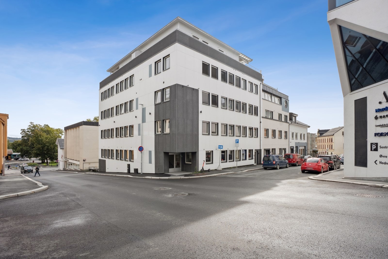 Her finner du ei praktisk og lettstelt 3 roms selveierleilighet i 4. etasje med heis. Fotograf: Efkt v/ Andreas Ellingsen Galleribilde