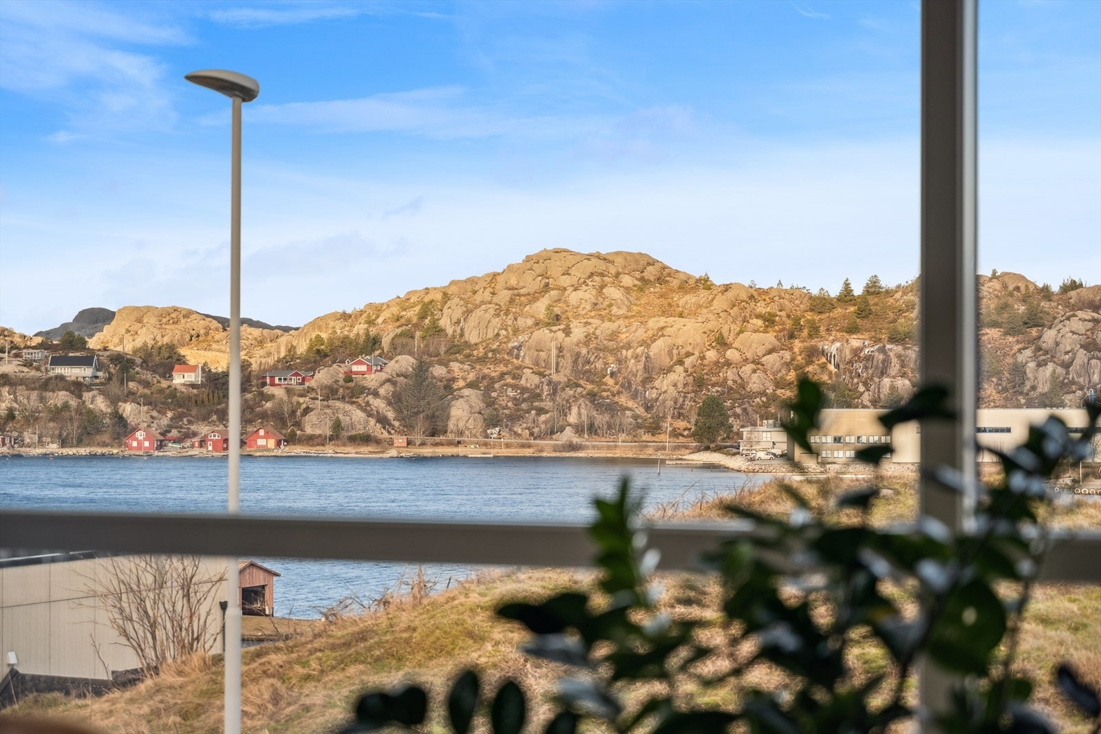 Fantastisk utsikt fra spisebordet Galleribilde