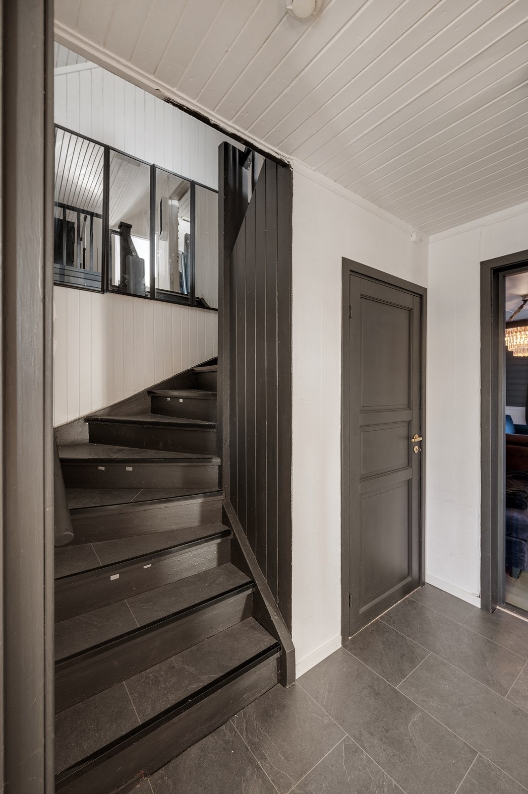 Trappen fører deg til hoveddelens 2. etasje. Galleribilde