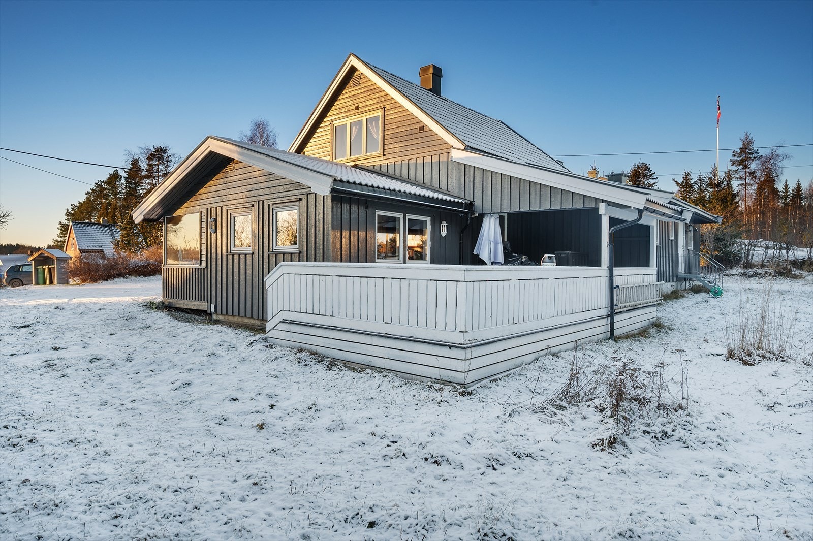 Her kan du nyte sommerdager i rolige omgivelser. Galleribilde
