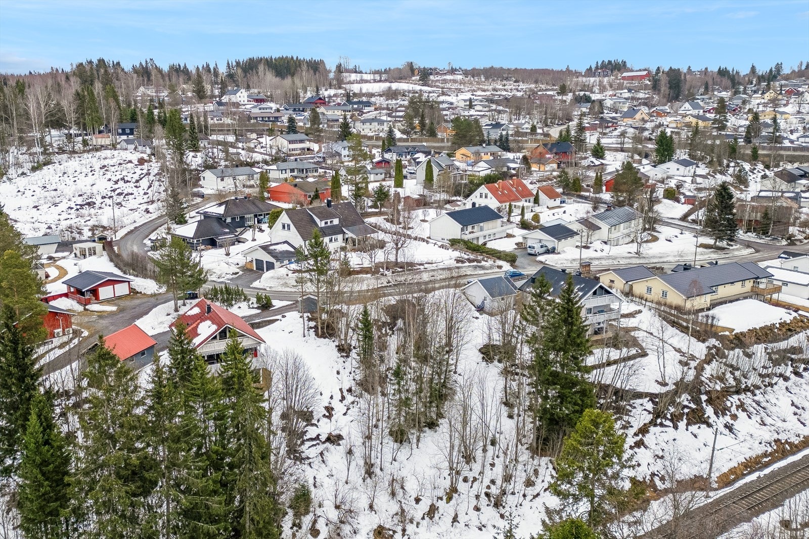 Sentrumsnær tomt. Galleribilde