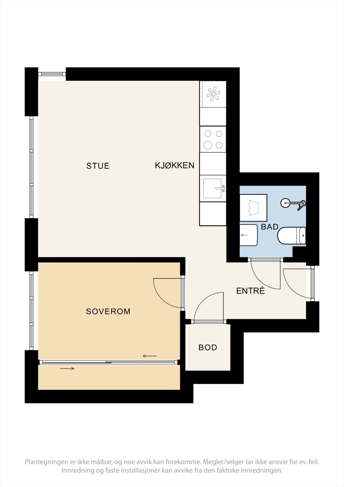 Plantegning. Galleribilde