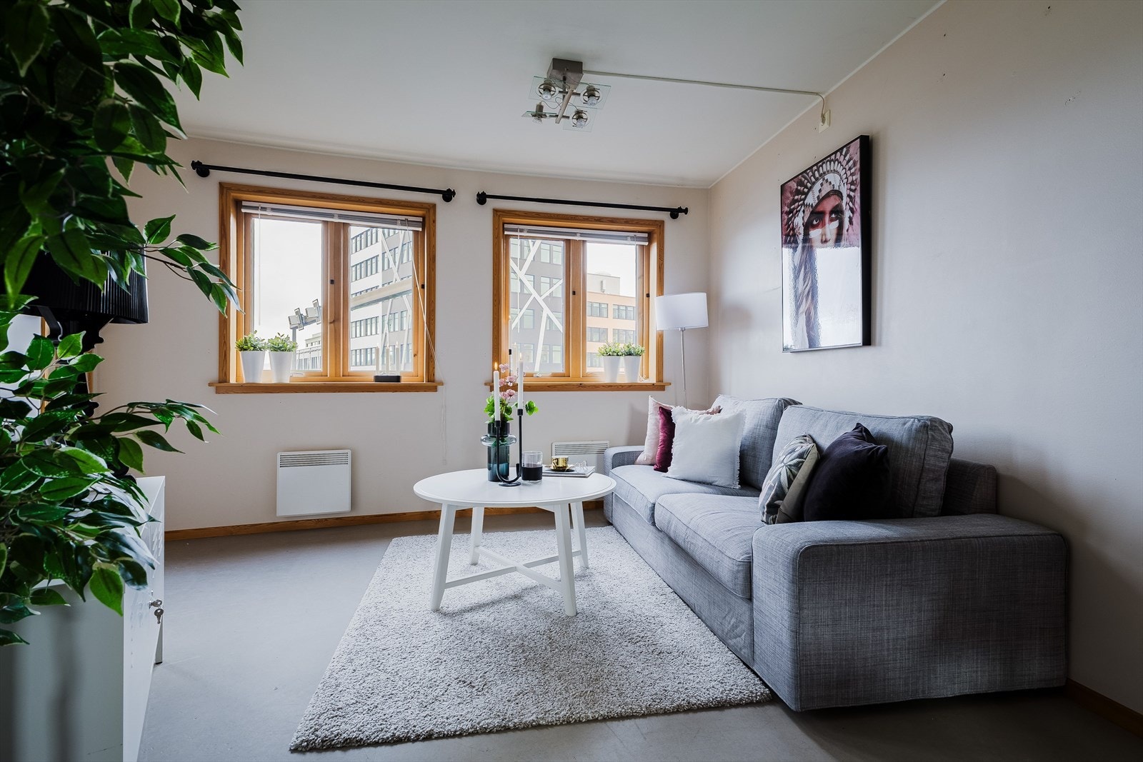 Del av stue Galleribilde