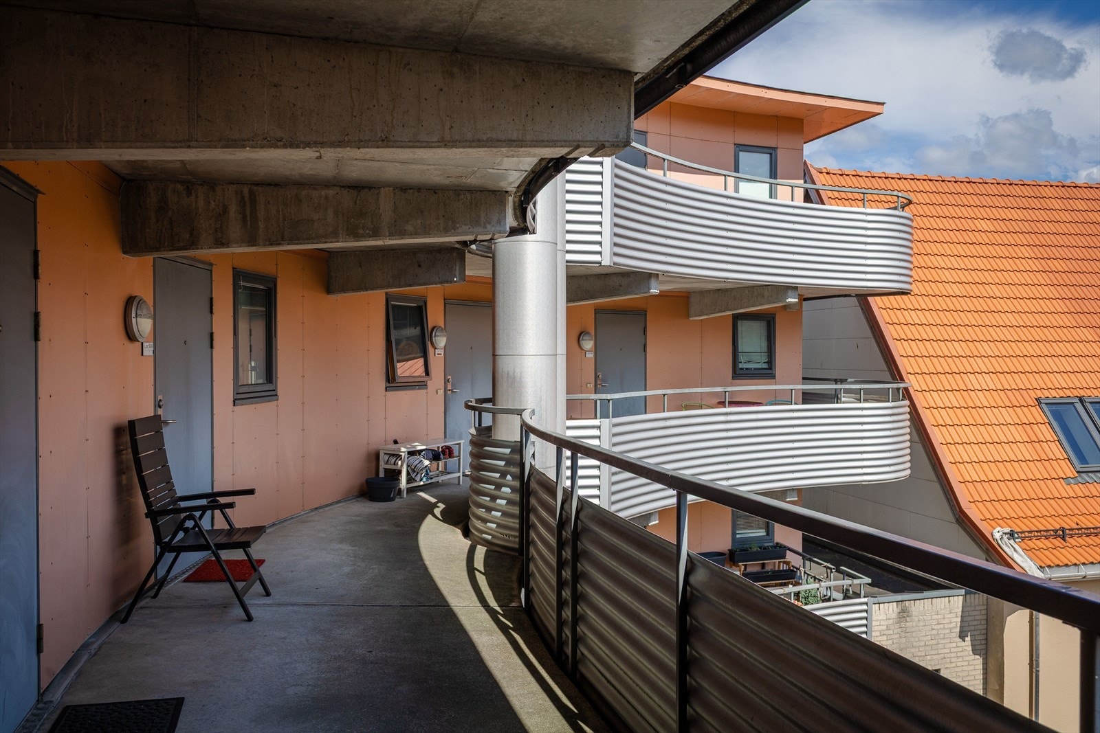 Felles svalgang i 5. etasje Galleribilde