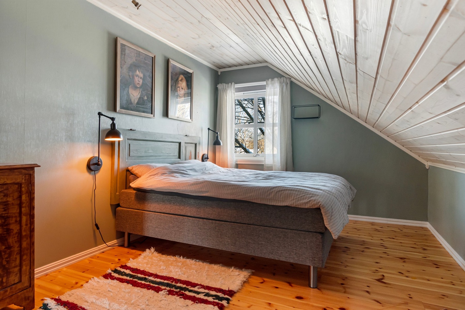 Soverom på 17 kvm. Galleribilde