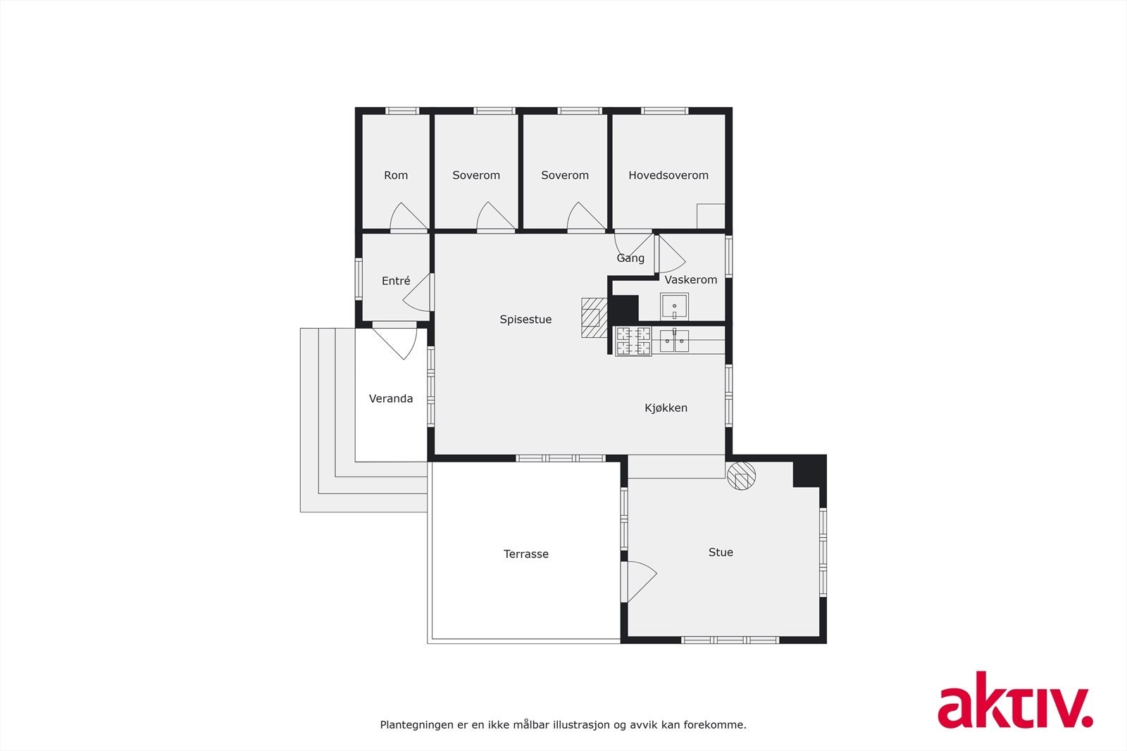 Plantegning. Galleribilde