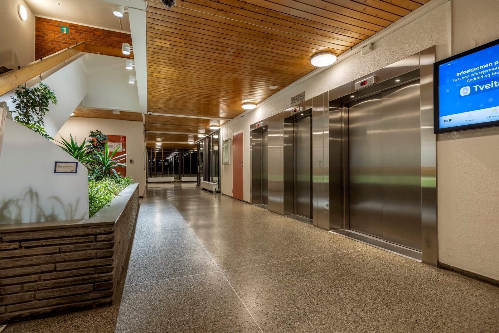 Inngangspartiene er meget velholdt. Galleribilde