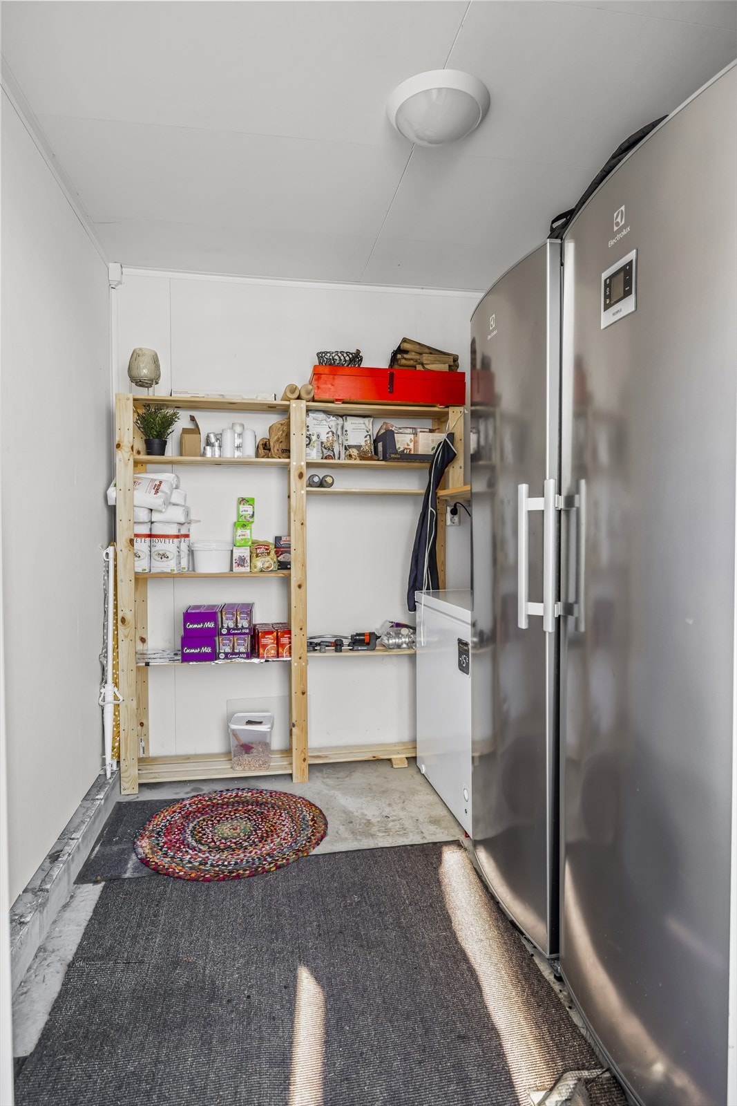 Boden byr på ekstra oppbevaringsplass. Galleribilde