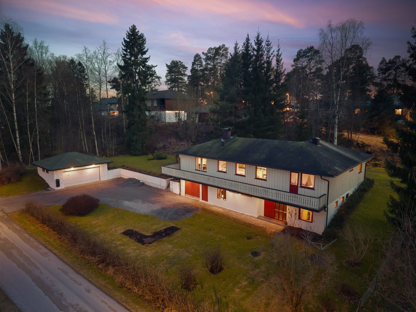 Dronefoto Galleribilde