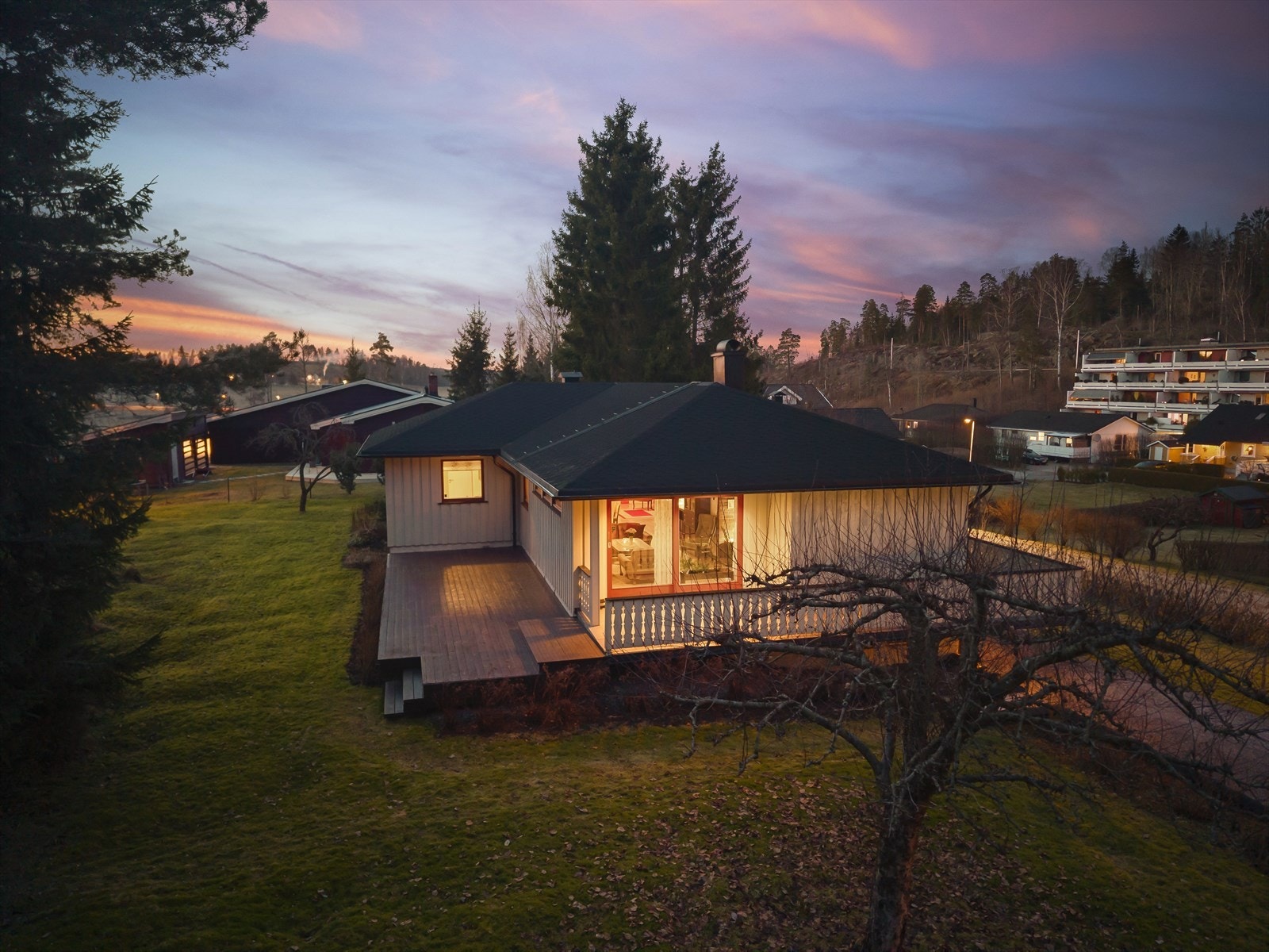 Dronefoto Galleribilde