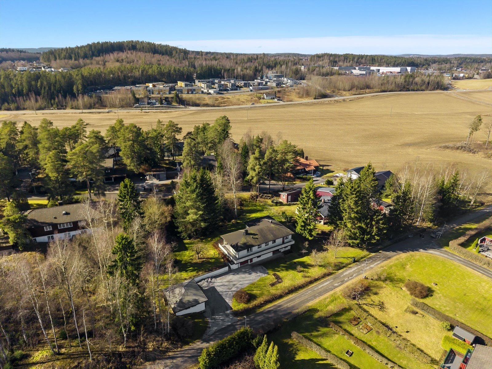 Dronefoto Galleribilde