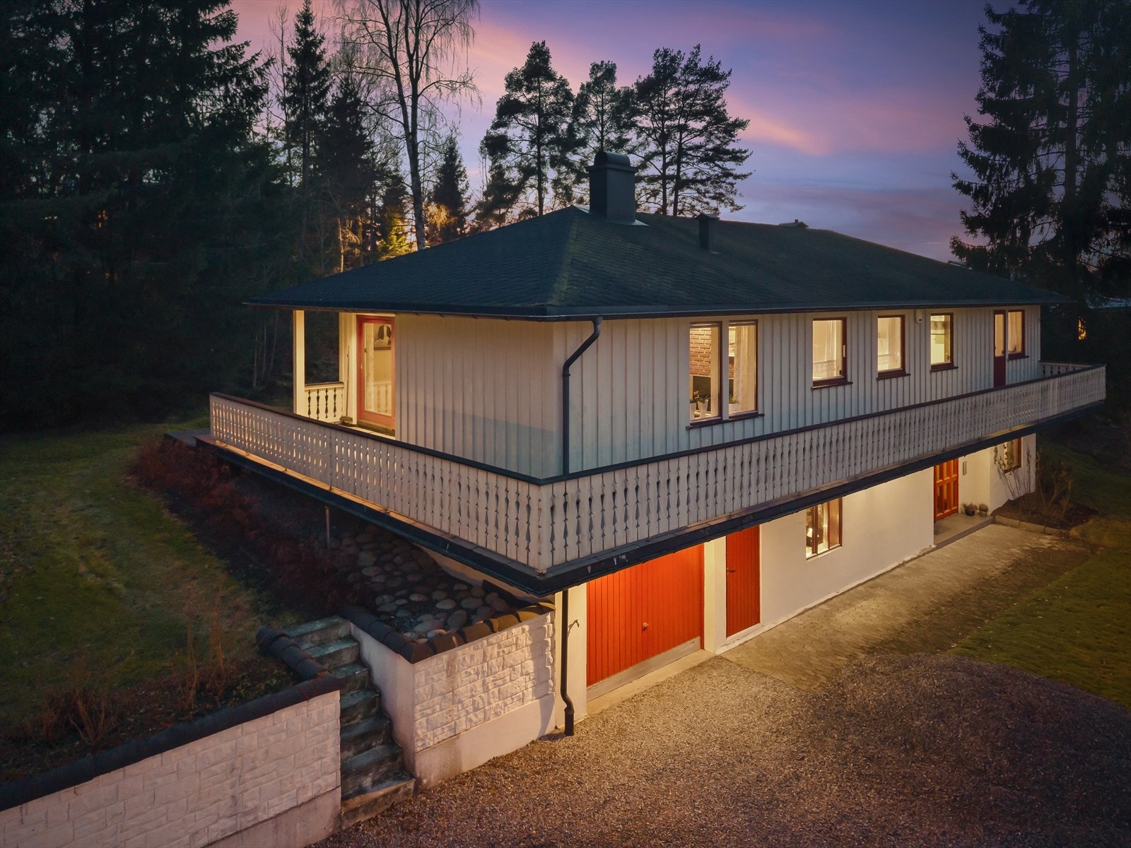 Dronefoto Galleribilde