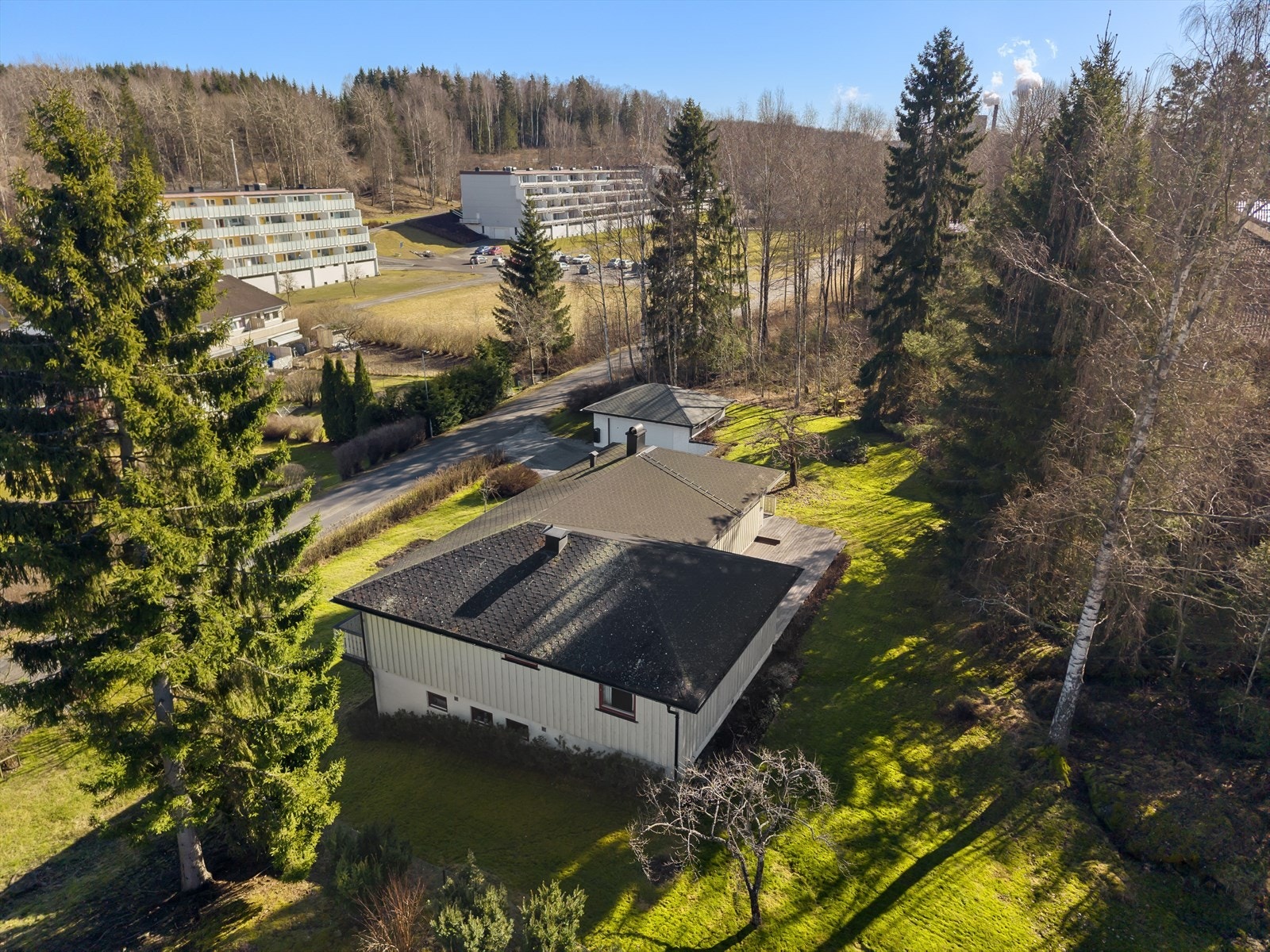 Dronefoto Galleribilde