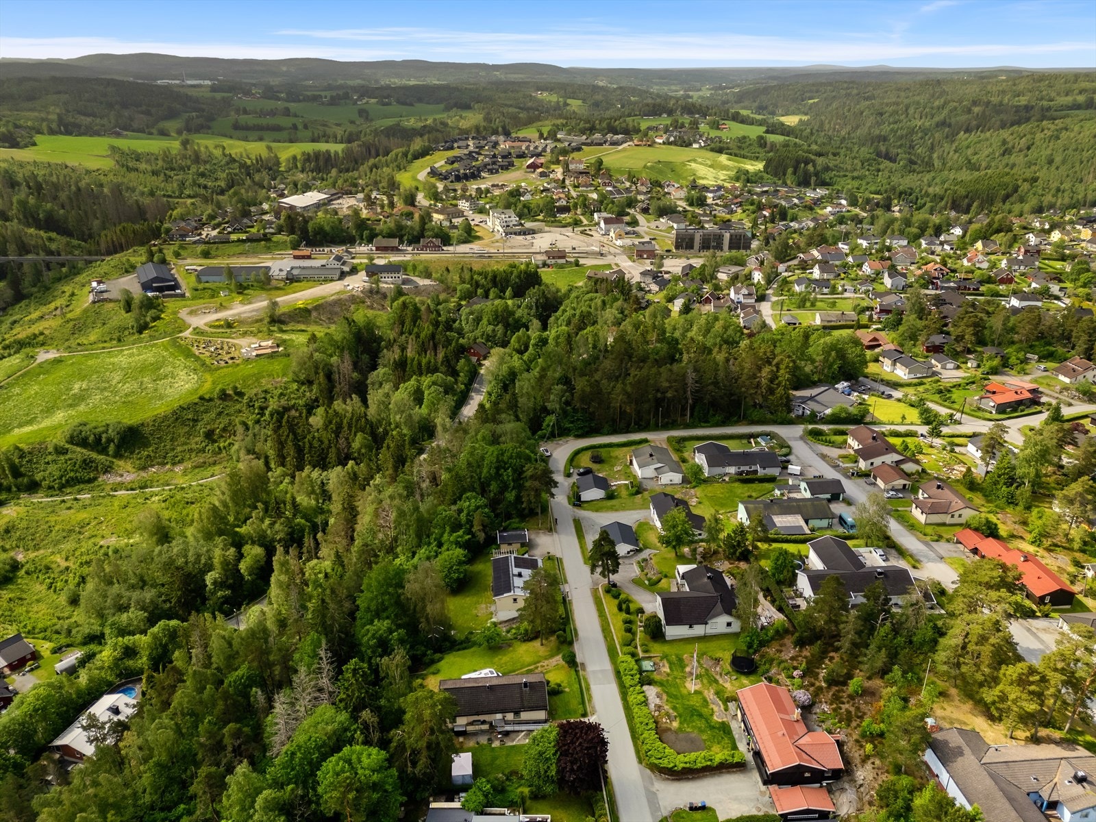 Dronefoto Galleribilde