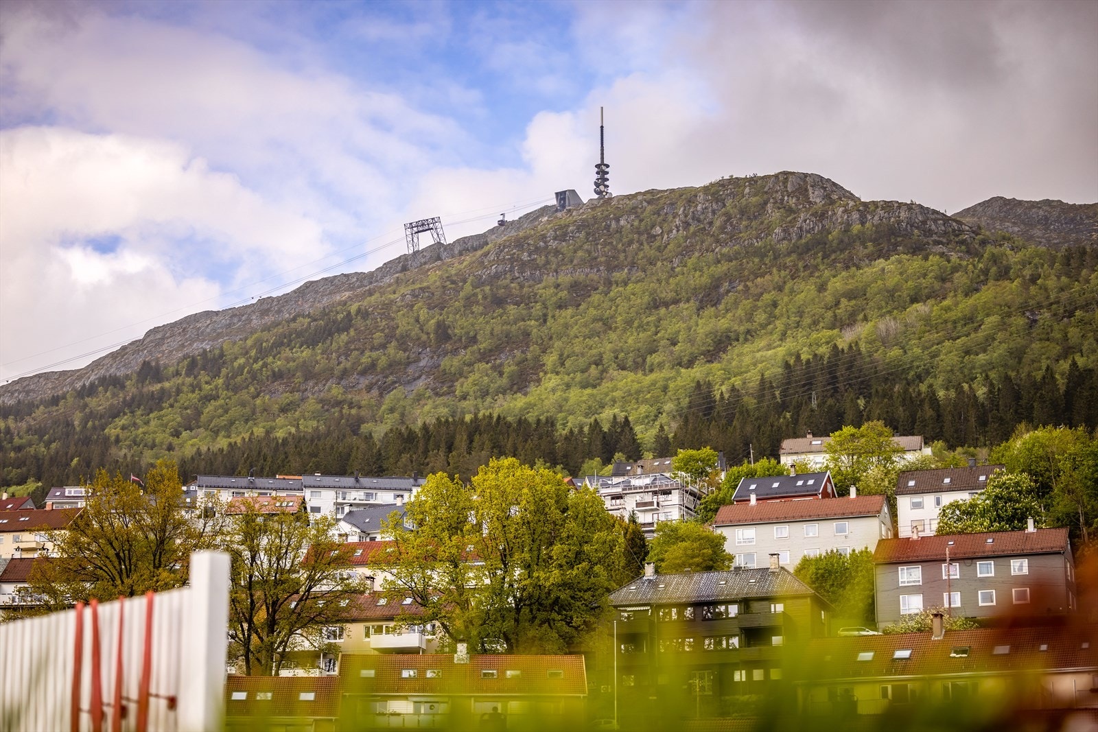 Den svært populære fjellturen Ulriken er innen gåavstand fra leiligheten. Galleribilde