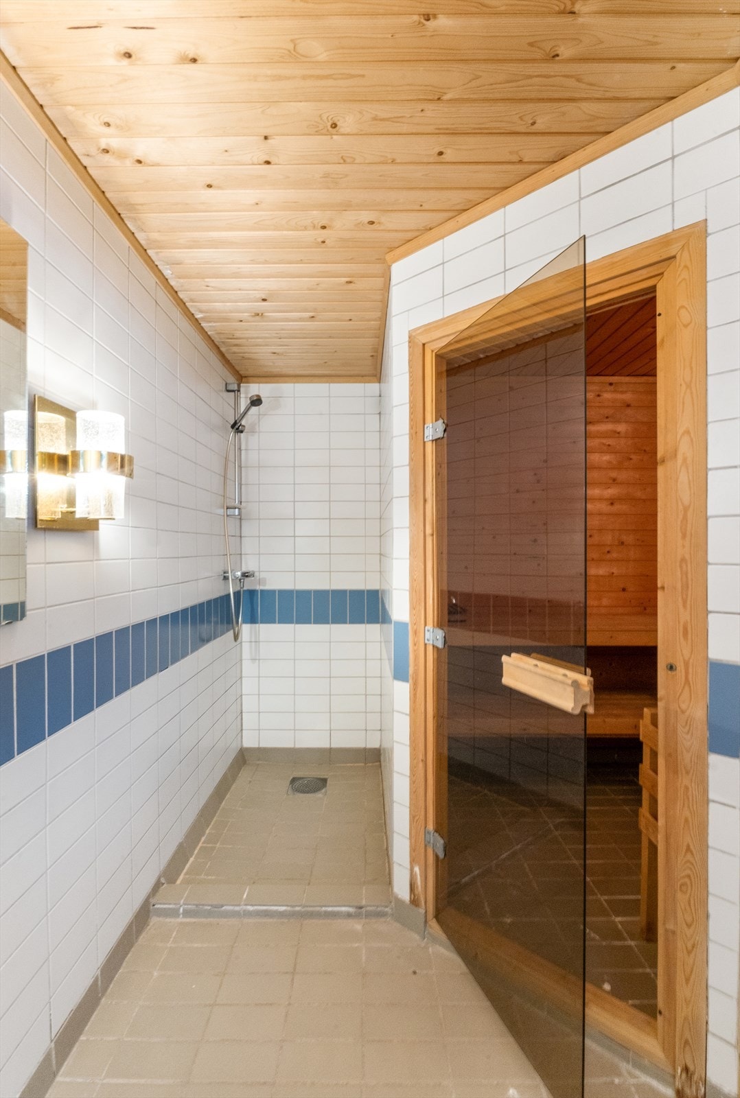 Sauna og dusj. Galleribilde