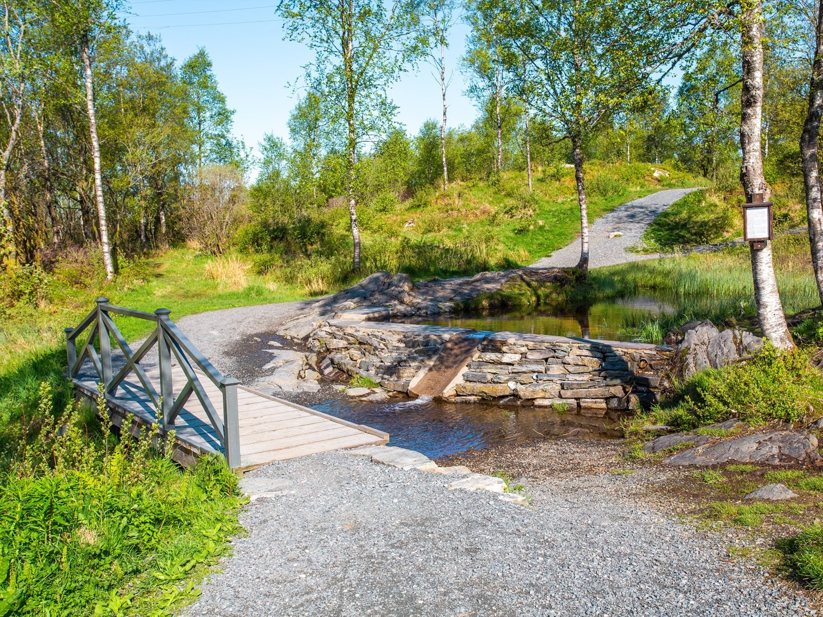 Smøråsen er tilrettelagt med fine turveier, rasteplasser og lekeplass. Perfekt for alle aldersgrupper Galleribilde