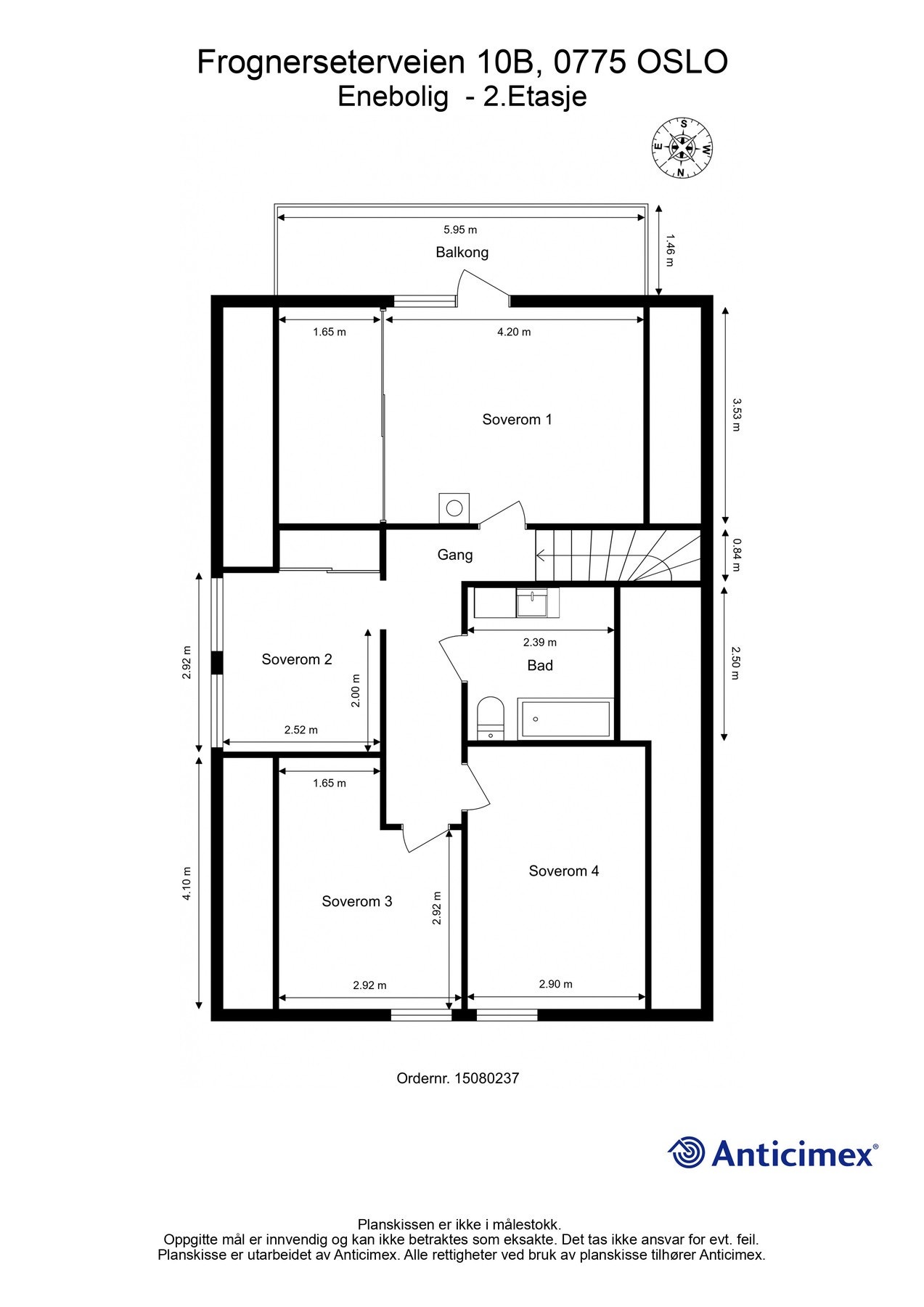 Plantegning: 2 etasje Galleribilde