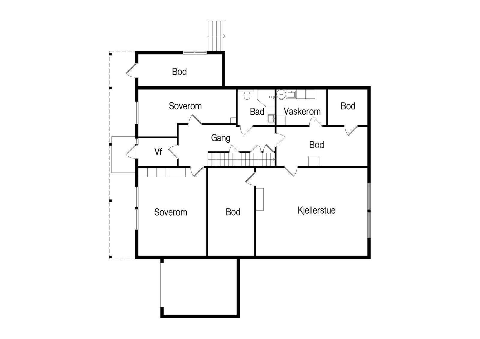 Underetasje Galleribilde