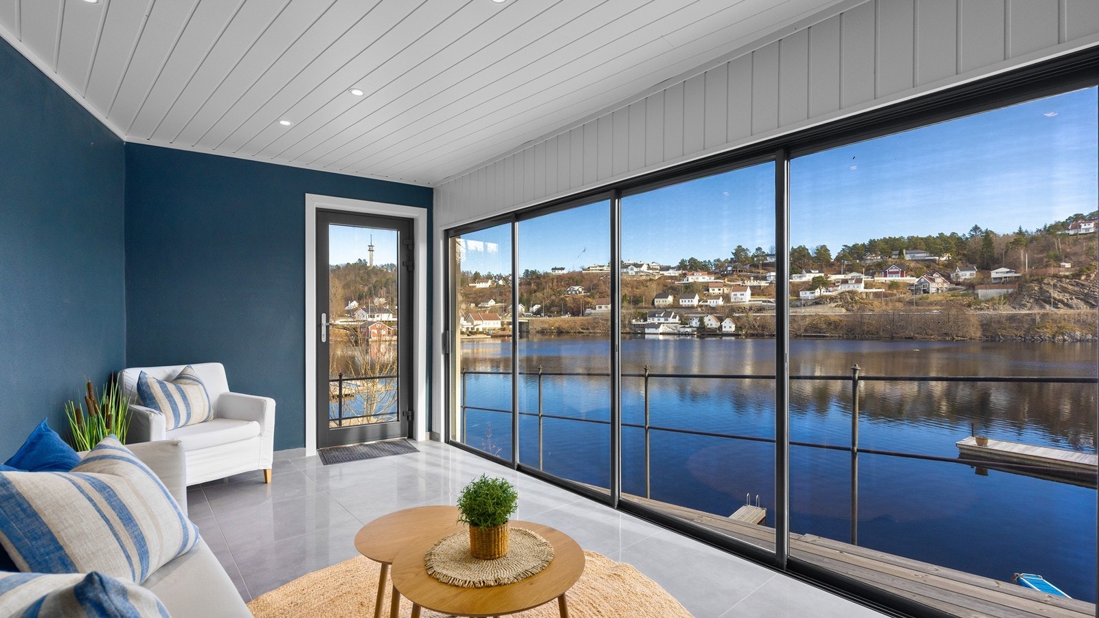 Annekset er vinterisolert og har varmekabler Galleribilde