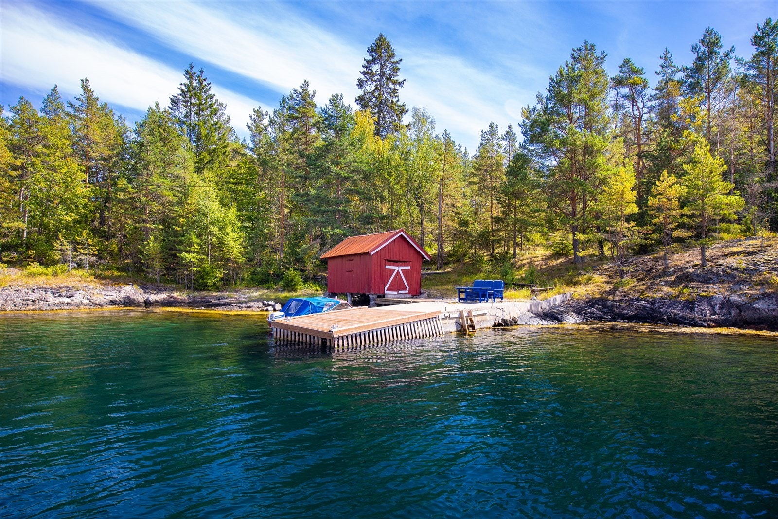 Sjøboden er fra 1920. Galleribilde