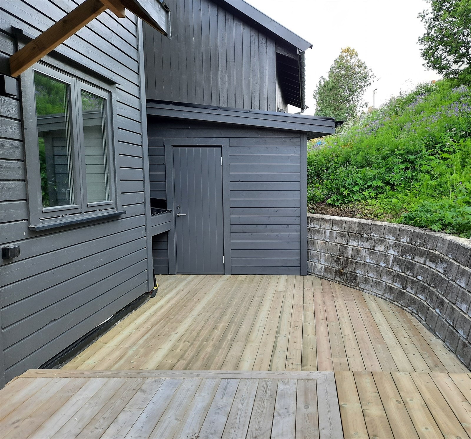 Sportsbod som man deler med nabo Galleribilde