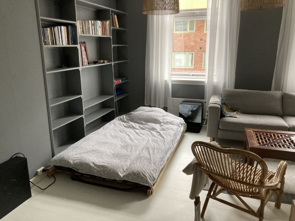 Sovesofa i stua, utslått Galleribilde