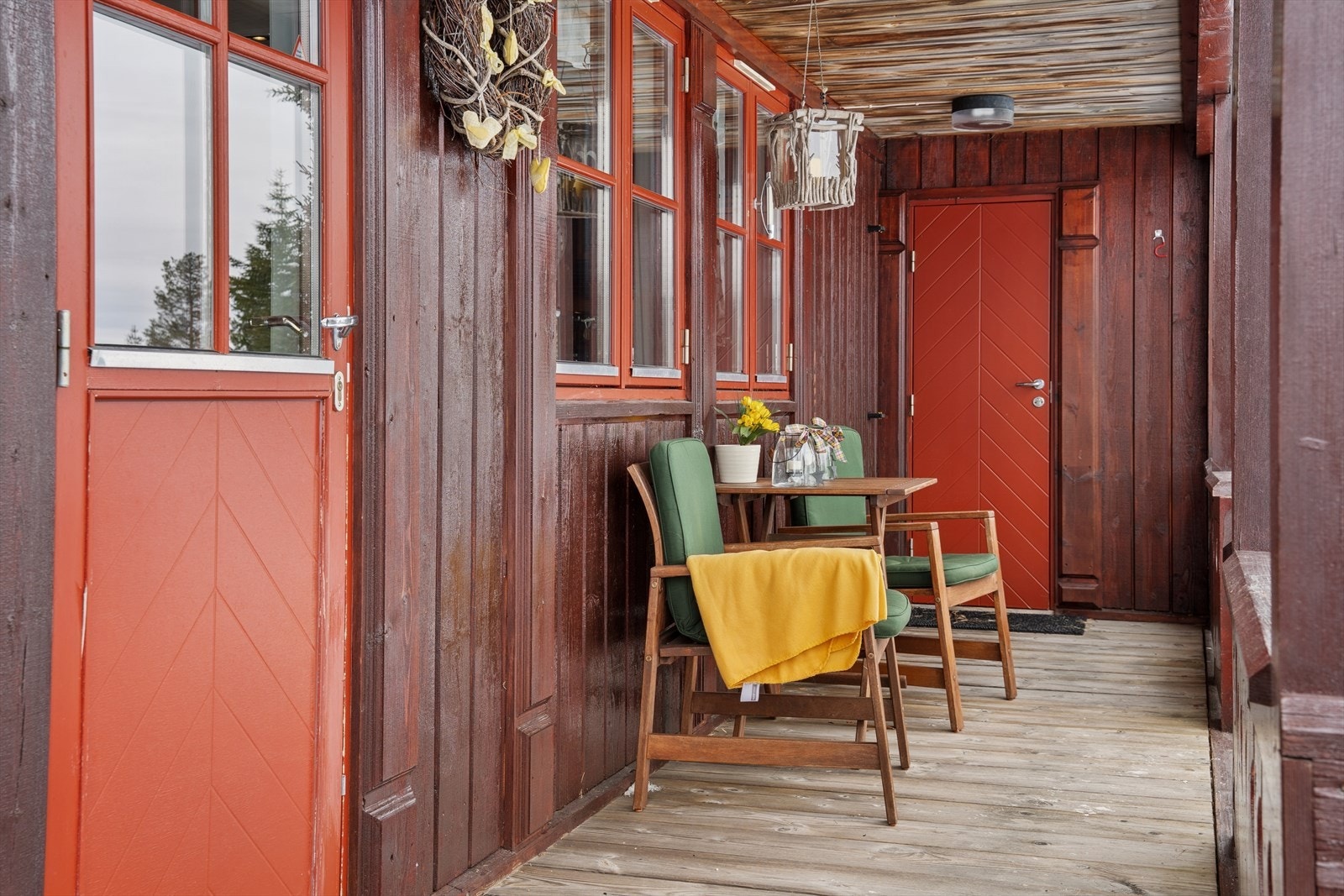 Her er det flere lune kroker for å nyte fjelluften. Galleribilde