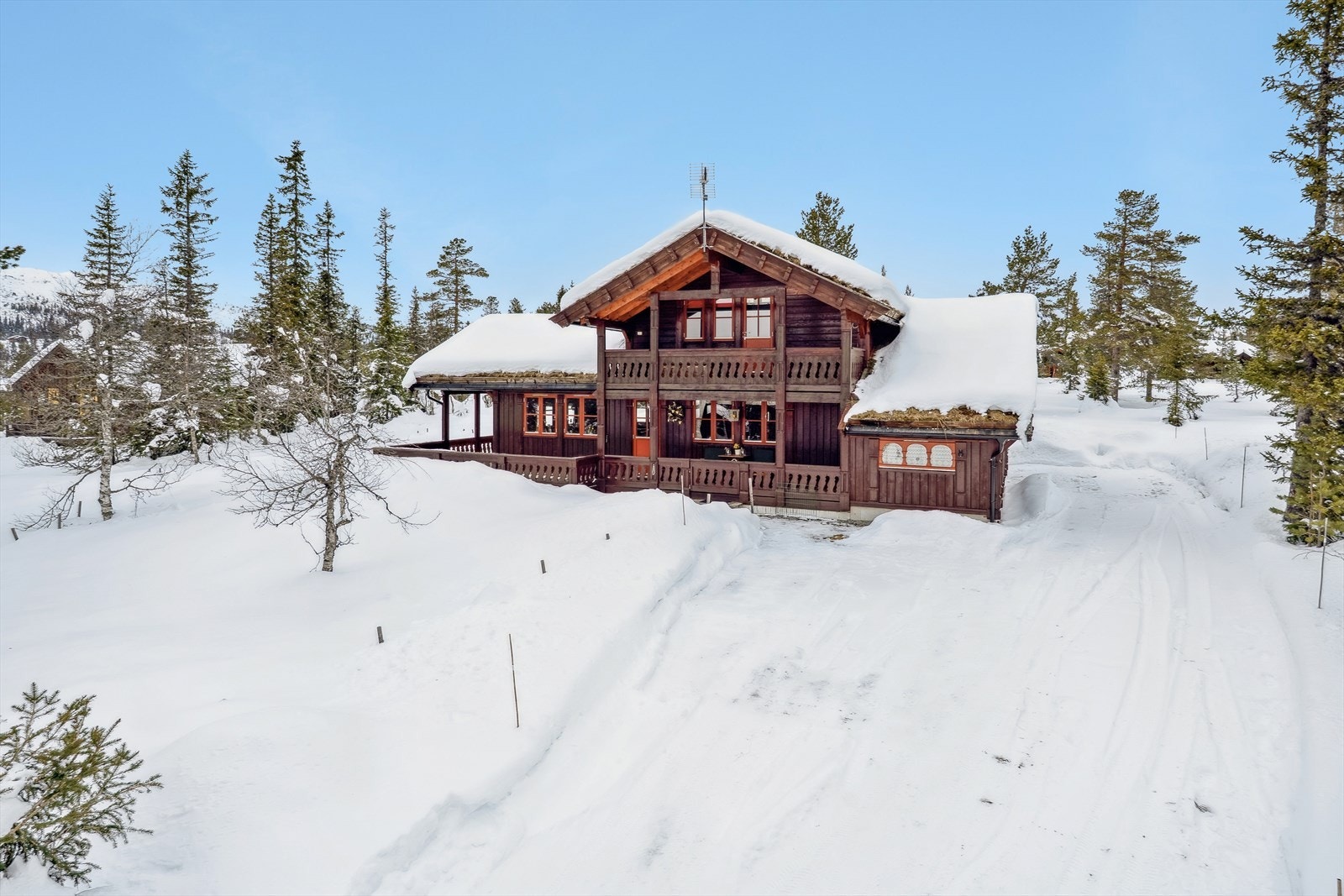 Velkommen til Persbuåsen 8! En flott hytte med fine skiløyper rett utenfor døren. Galleribilde