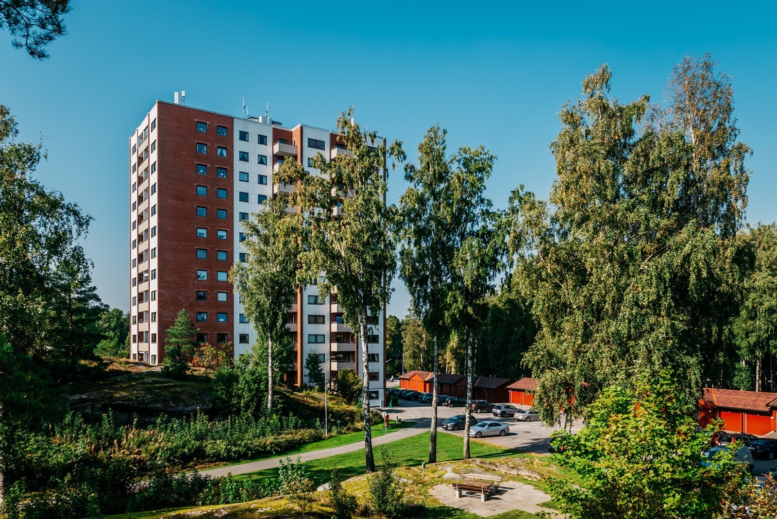 Velkommen til Sjøstrand 8! Foto: Jeanett Teigen Galleribilde