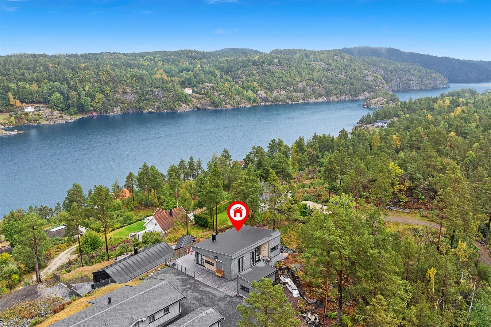 Dronefoto Galleribilde