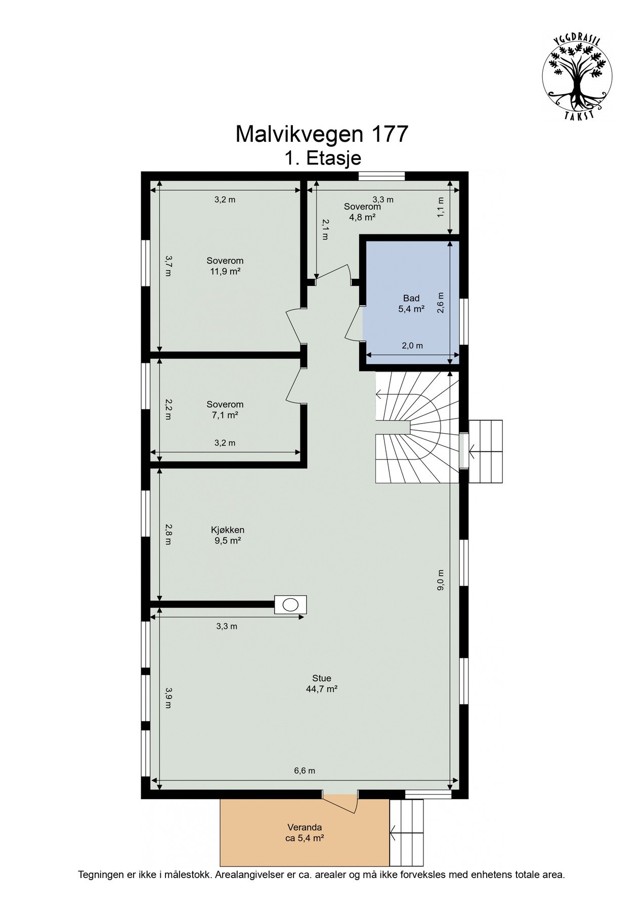 Plantegning. Galleribilde