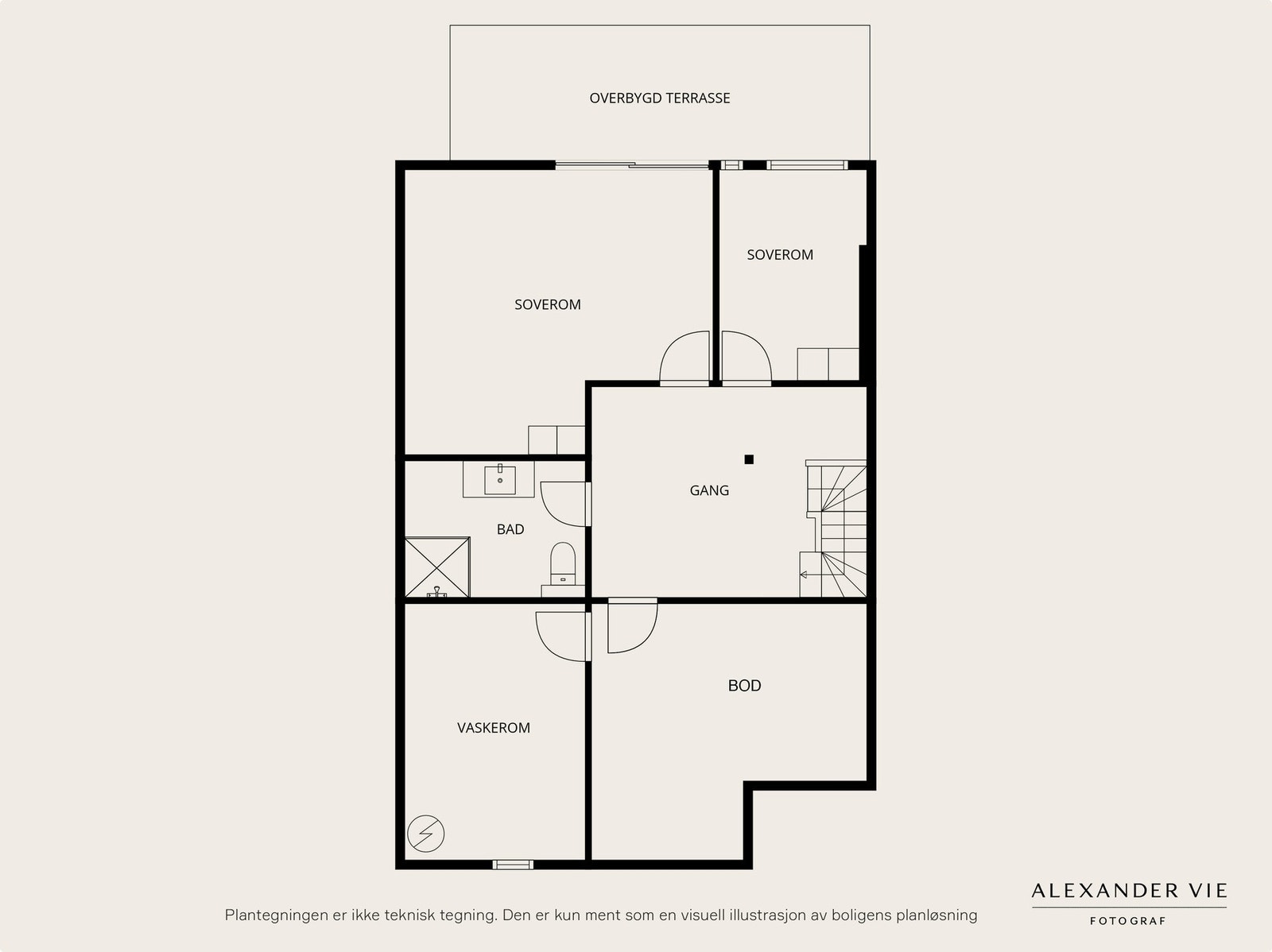 Plantegning. Galleribilde