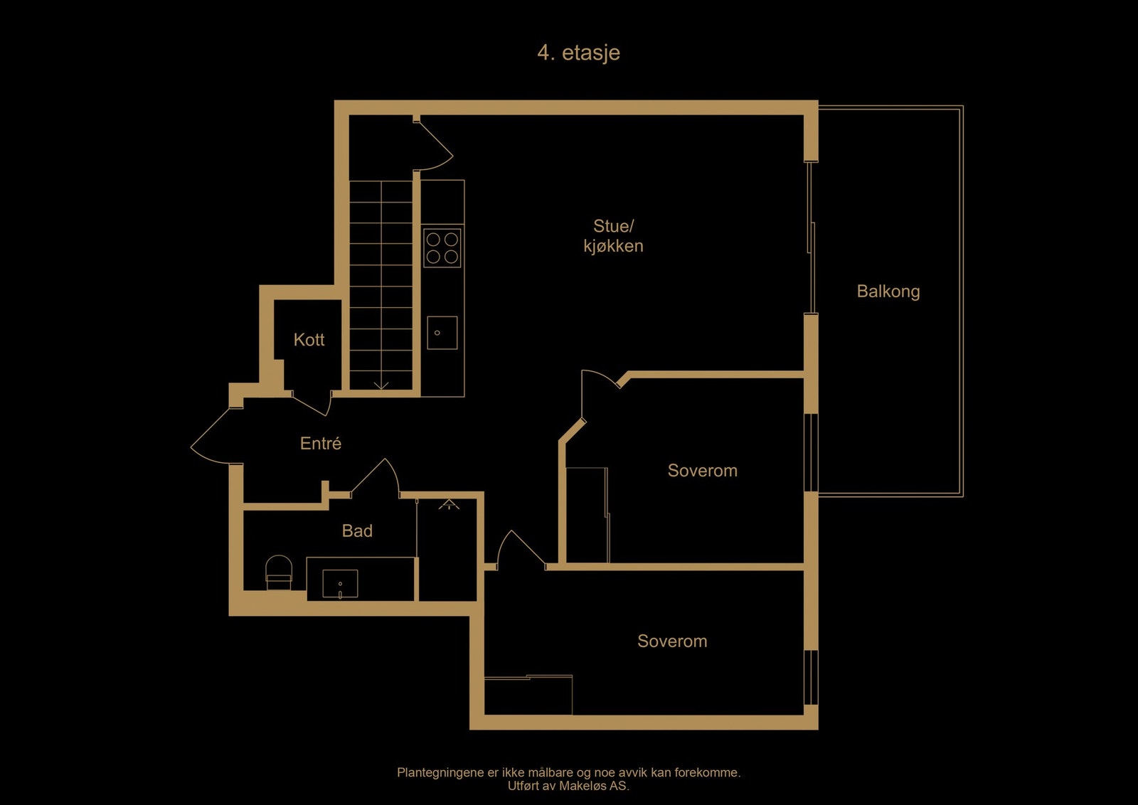 Plantegning (illustrasjon, avvik kan forekomme) Galleribilde