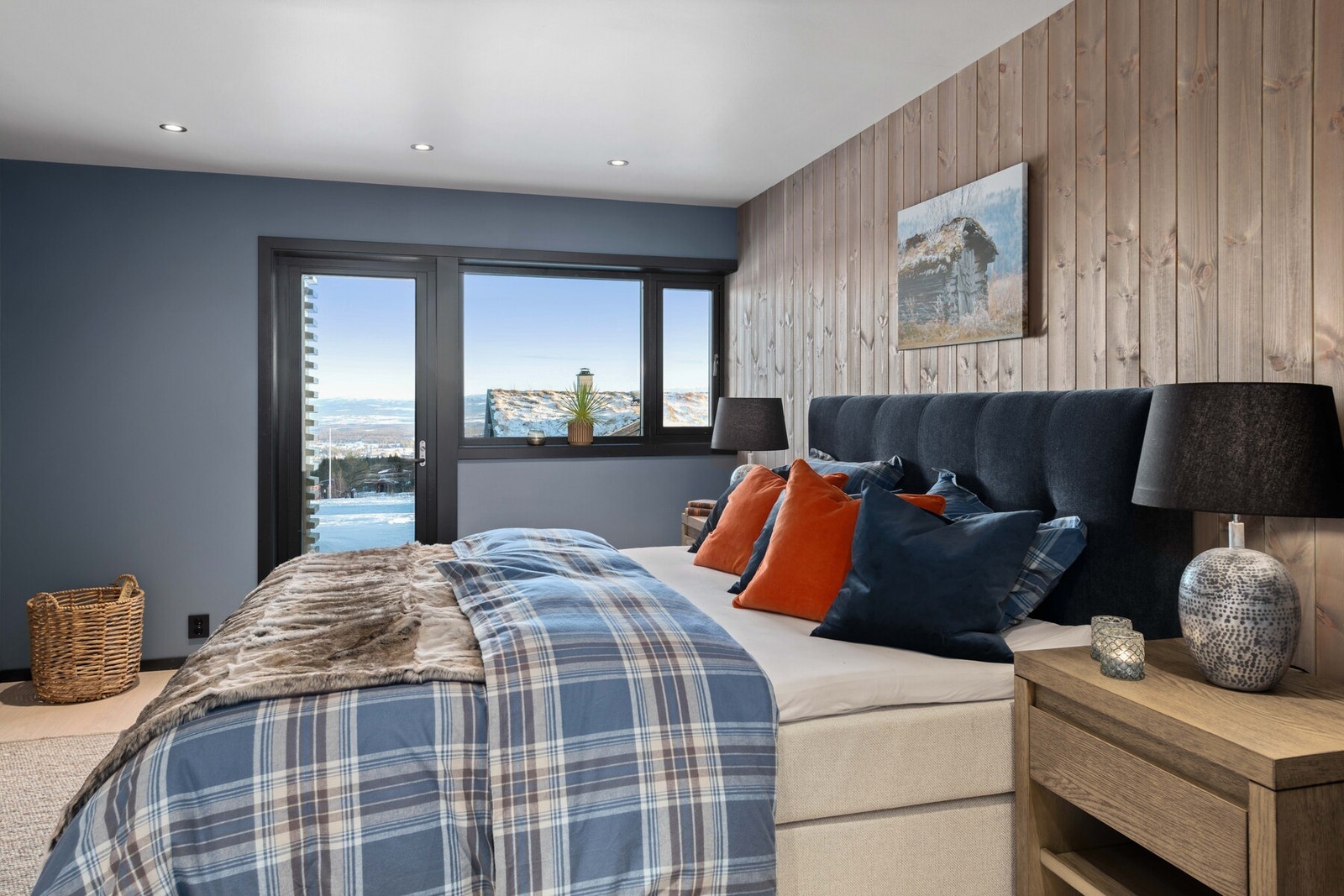 Leiligheten har to gode soverom. Galleribilde