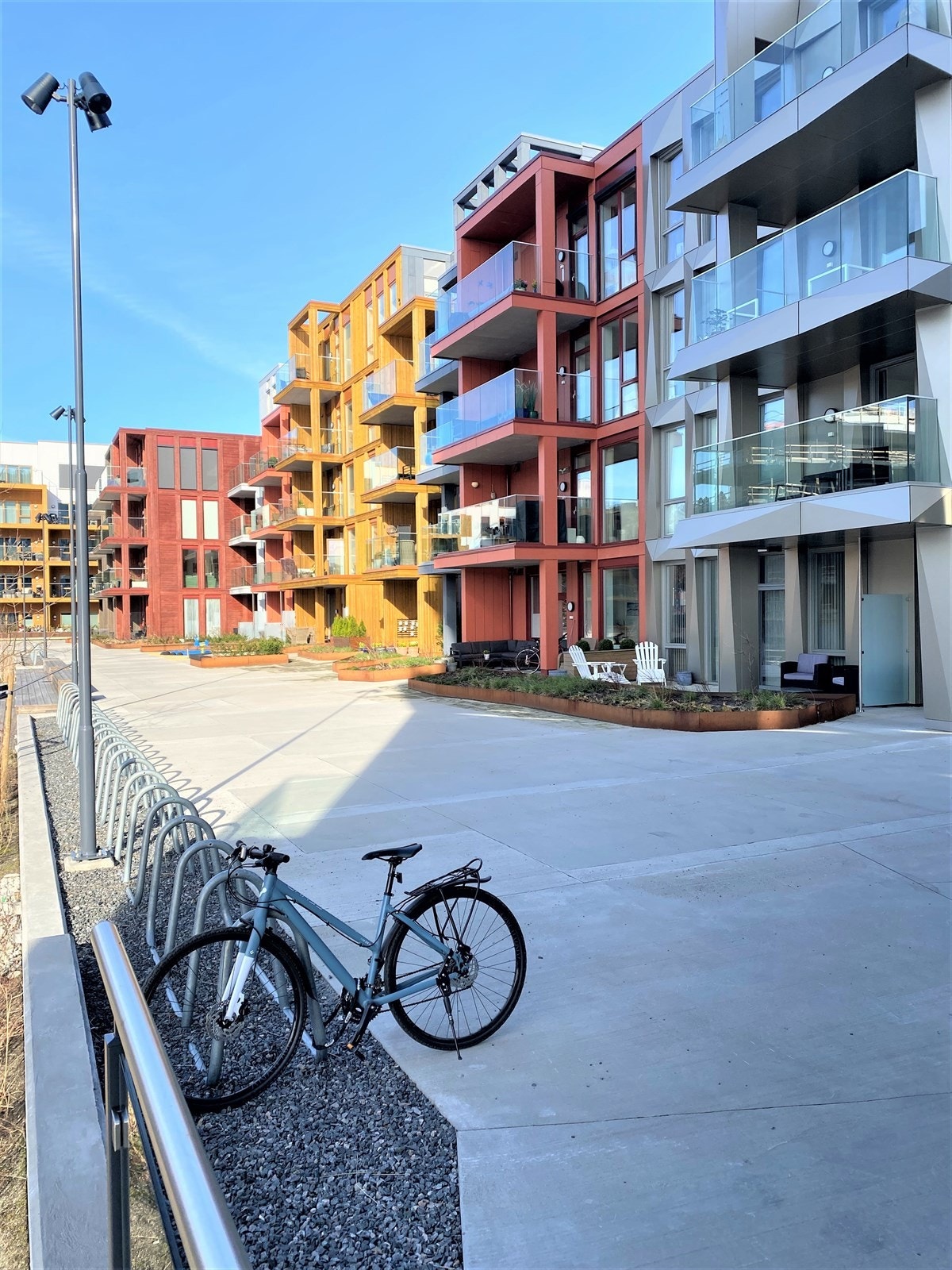 Flotte fellesområder rundt hele Bryggebyen Galleribilde