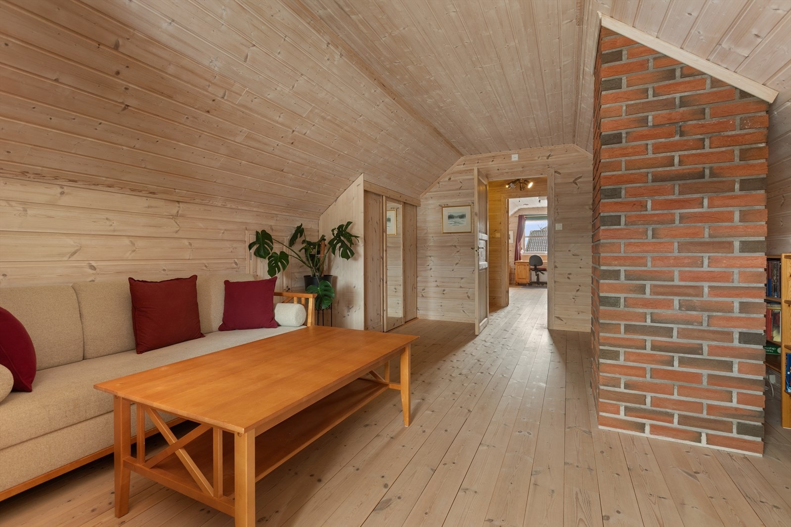 Rommet har en god størrelse. Galleribilde