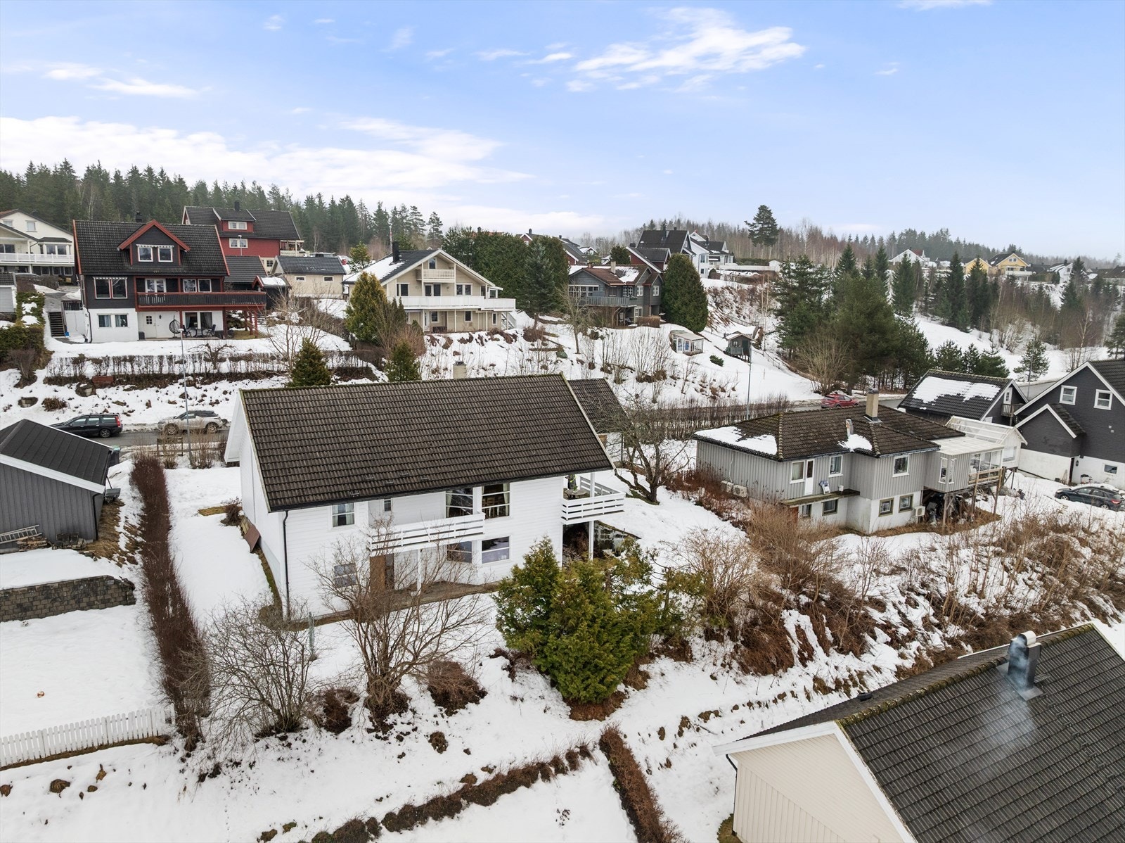 En oversikt over nabolaget. Galleribilde