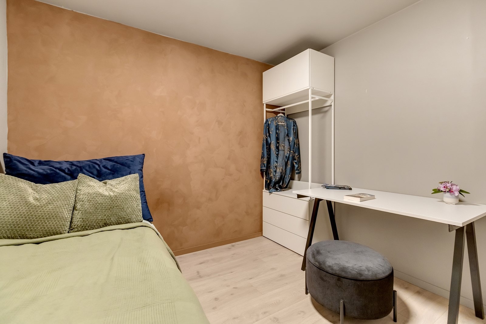 I dag blir det brukt som kontor og gjesterom. Galleribilde