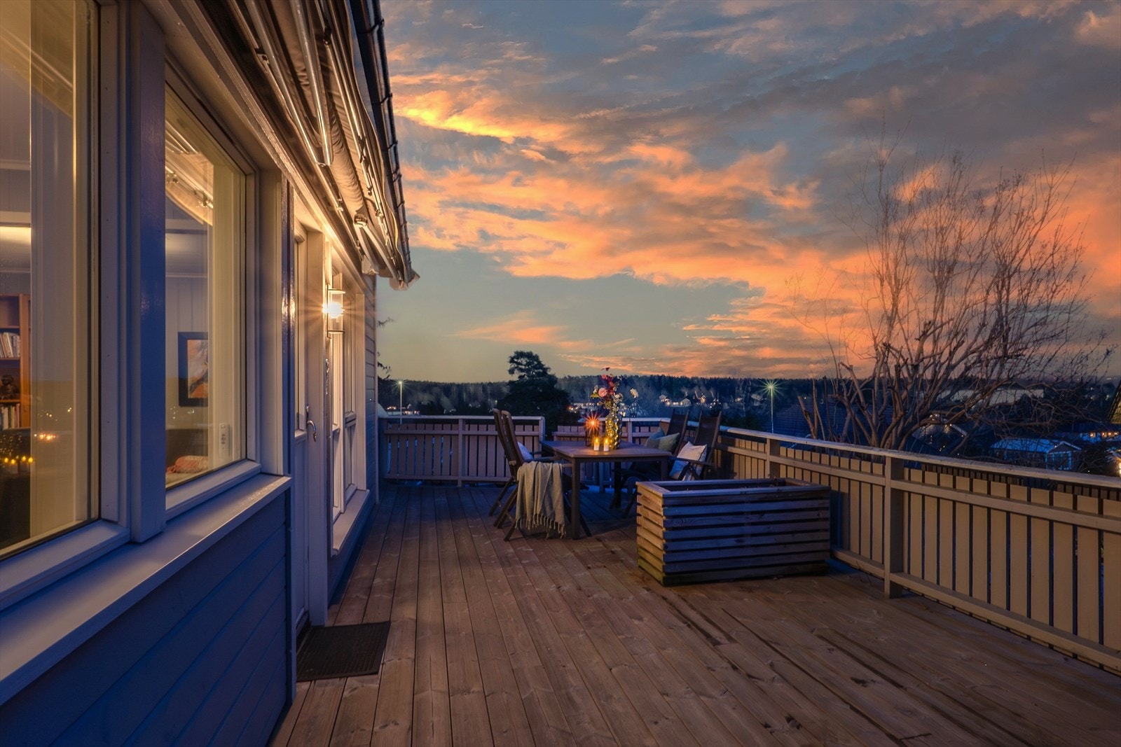 Her er det fine, uforstyrrede solforhold hele dagen og utover i ettermiddagstimene. Galleribilde
