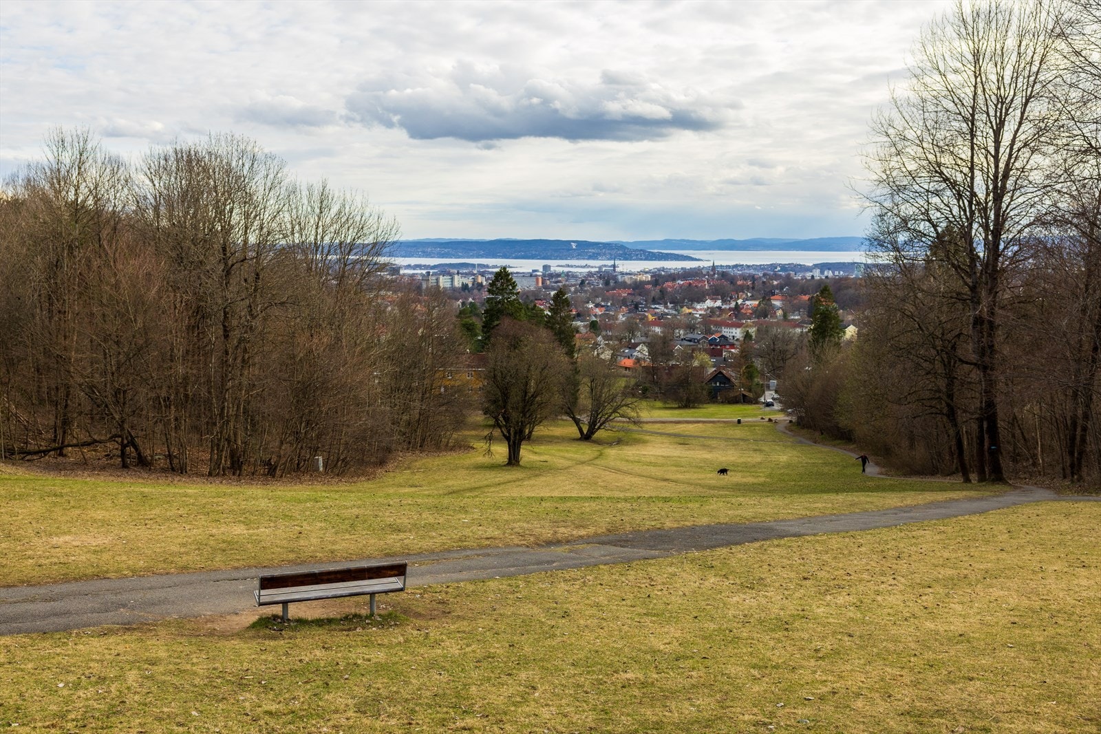 Populært grøntområde ved Havnabakken. Galleribilde