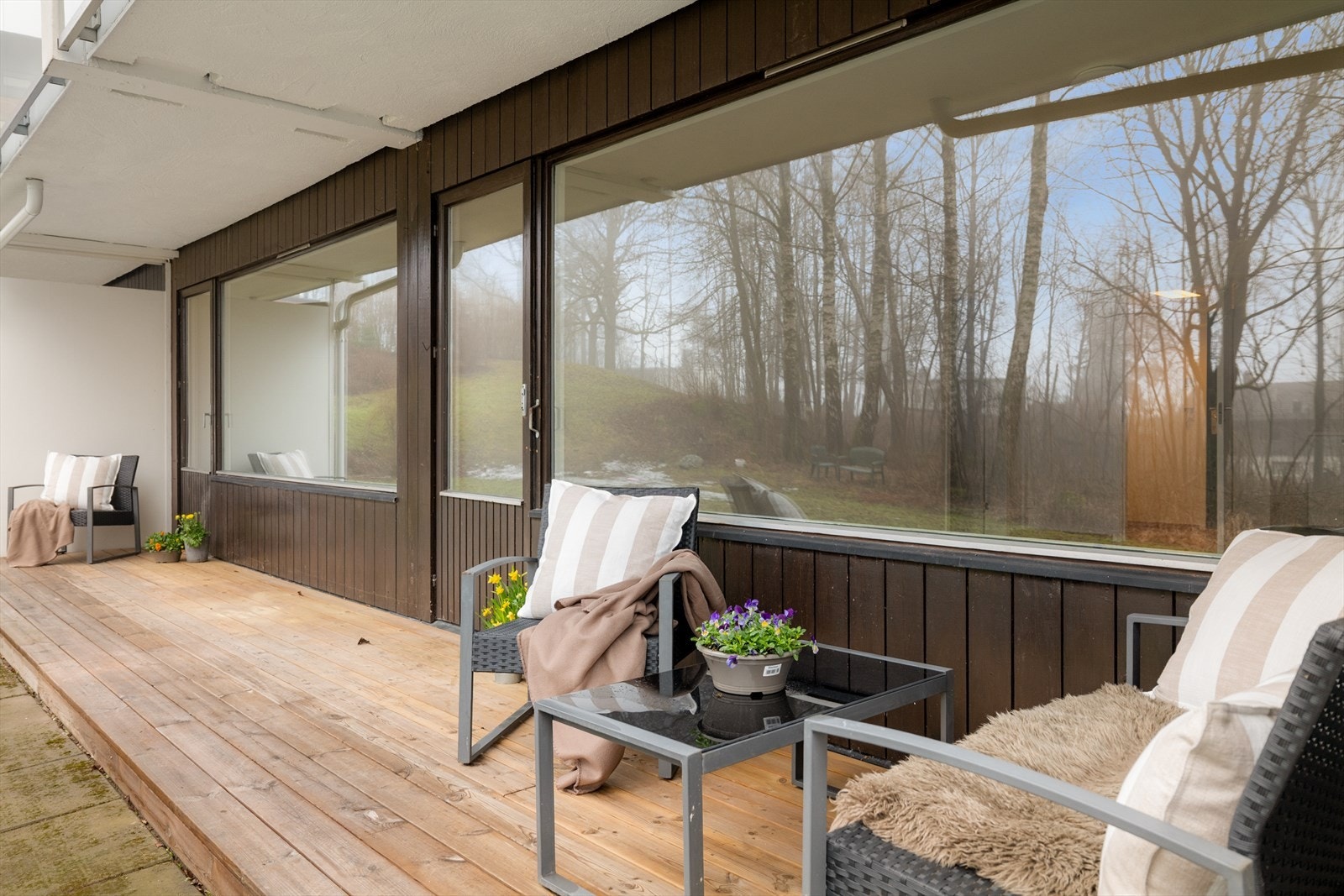 Sørvestvendt terrasse på hele 12 m2 Galleribilde