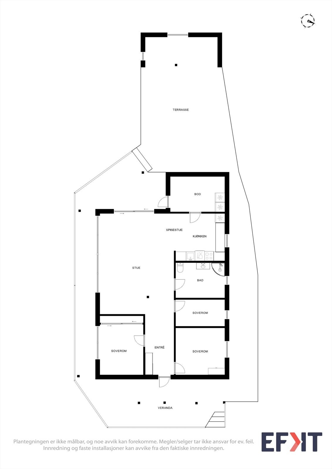 Planteikning h.etg Galleribilde