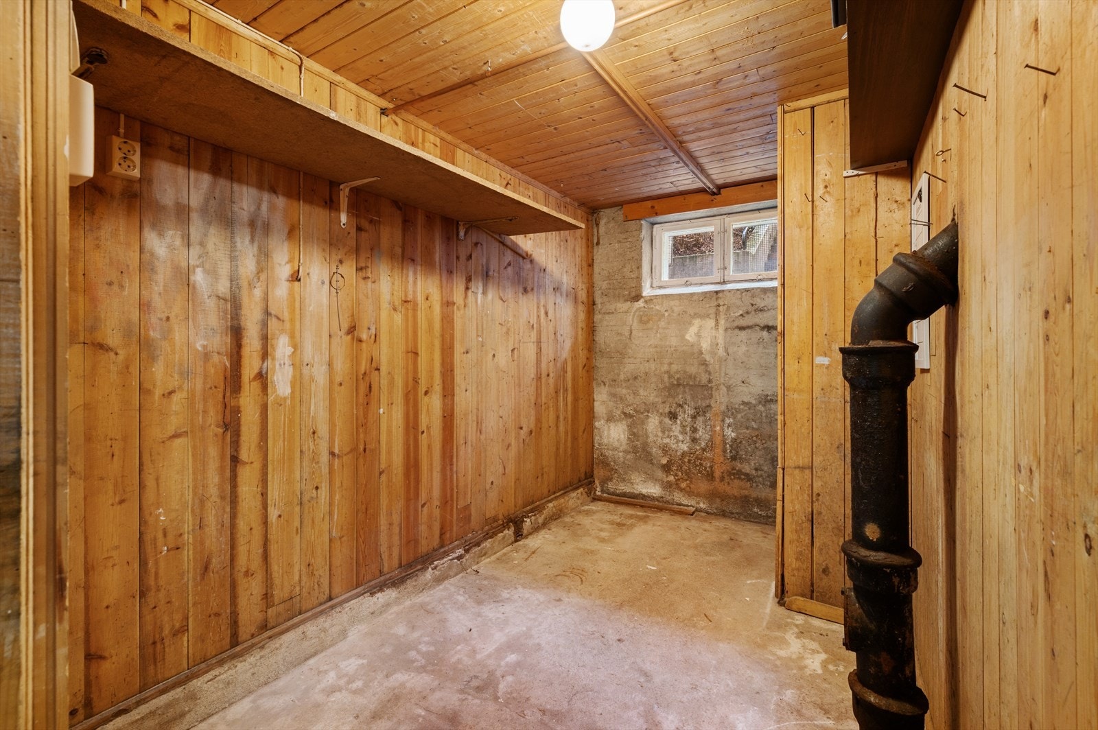 Bod i kjeller på 4 kvm. Galleribilde