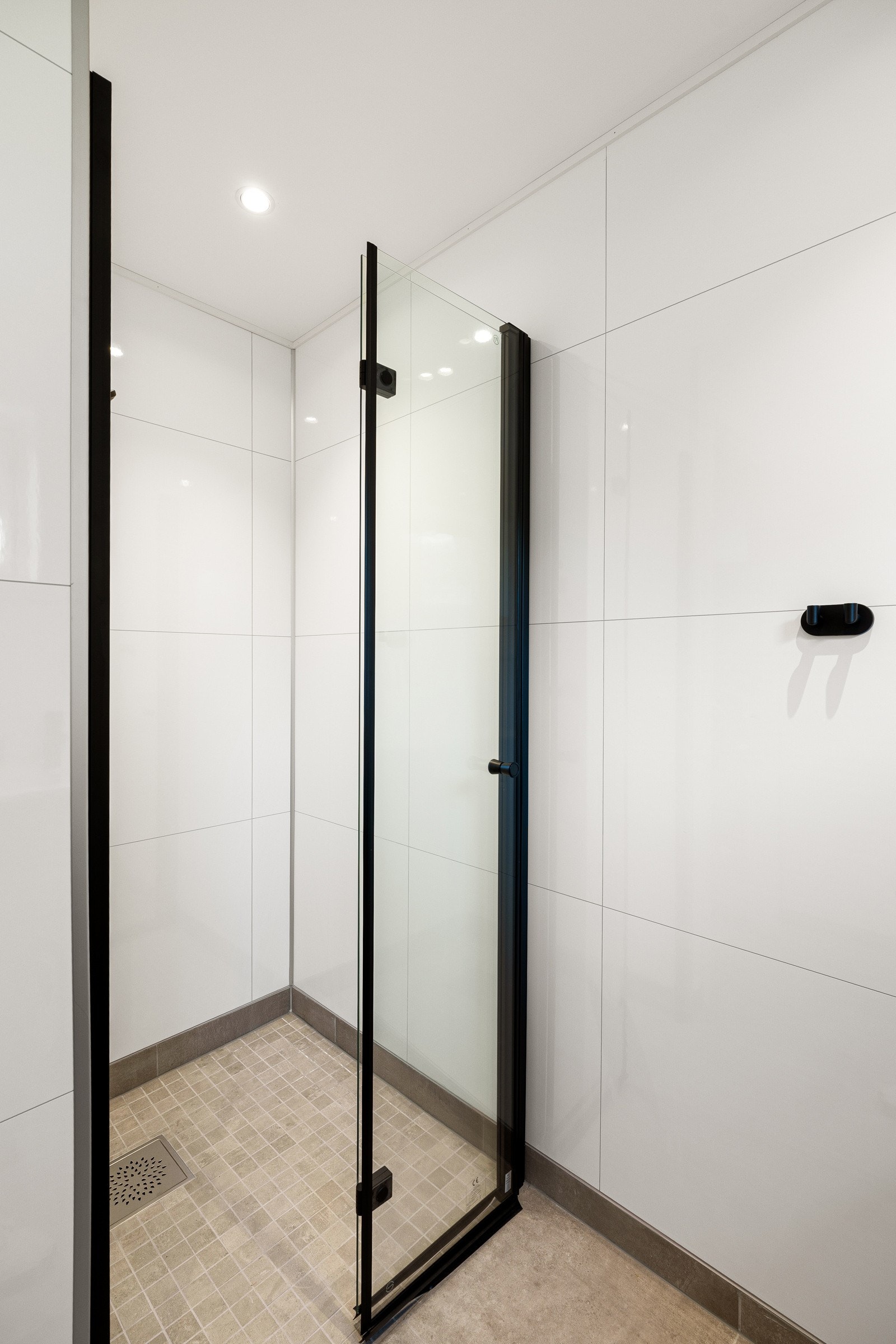 Badet har også varmekabler som gir behagelig gulvtemperatur. Galleribilde