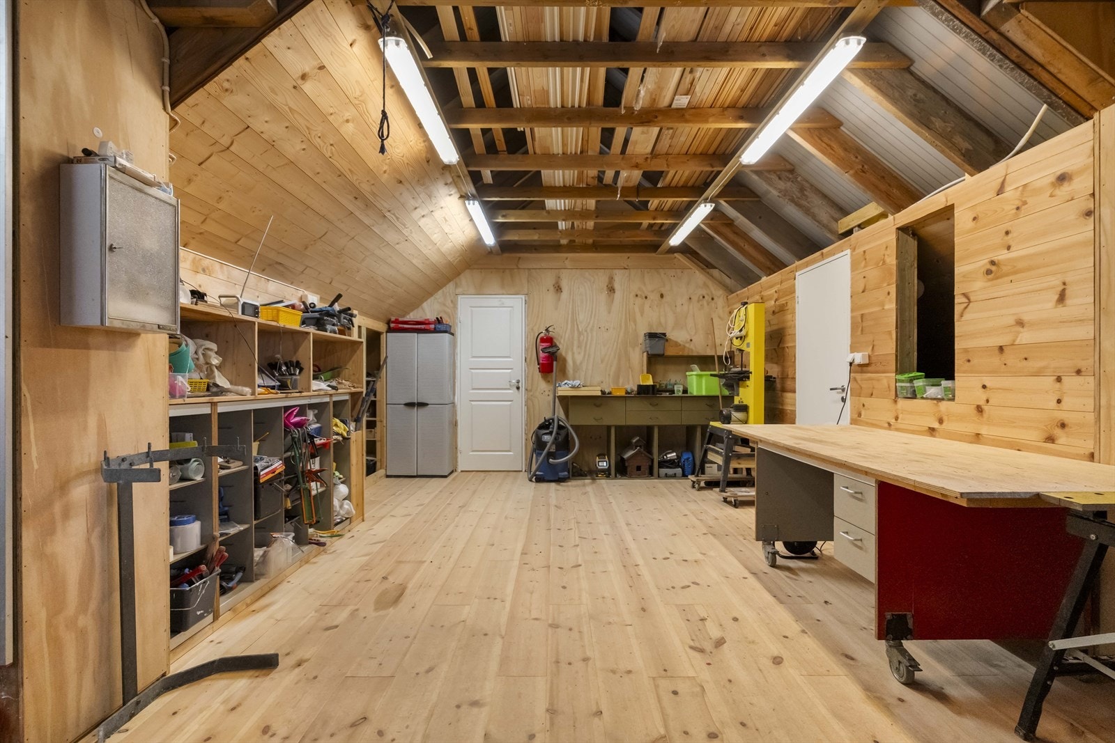 Fleksible areal som kan tilpassast ulike behov for hobby eller næring. Galleribilde