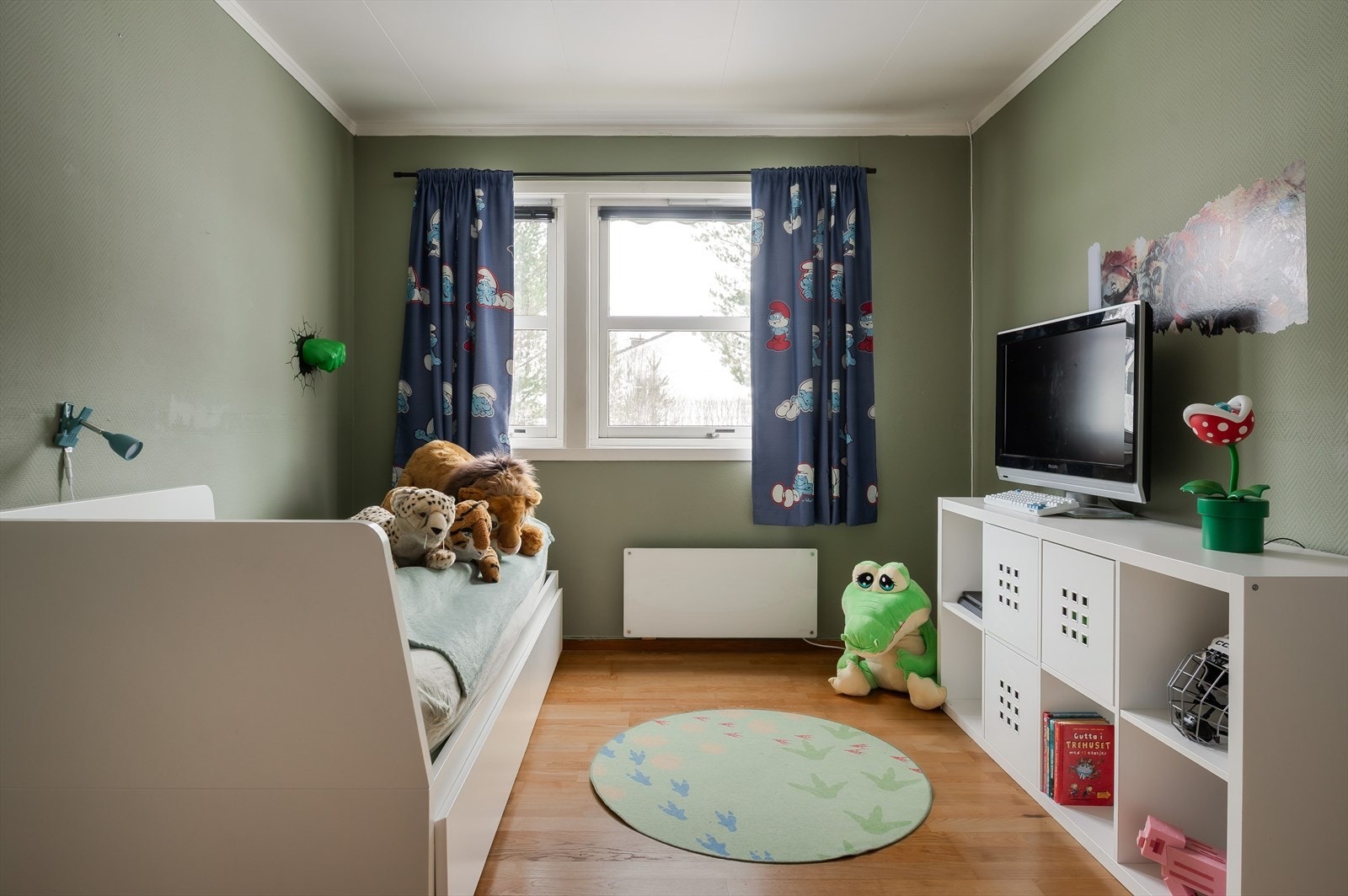 Soverom 3 er et fint rom som passer perfekt som barnerom, gjesterom eller kontor. Galleribilde