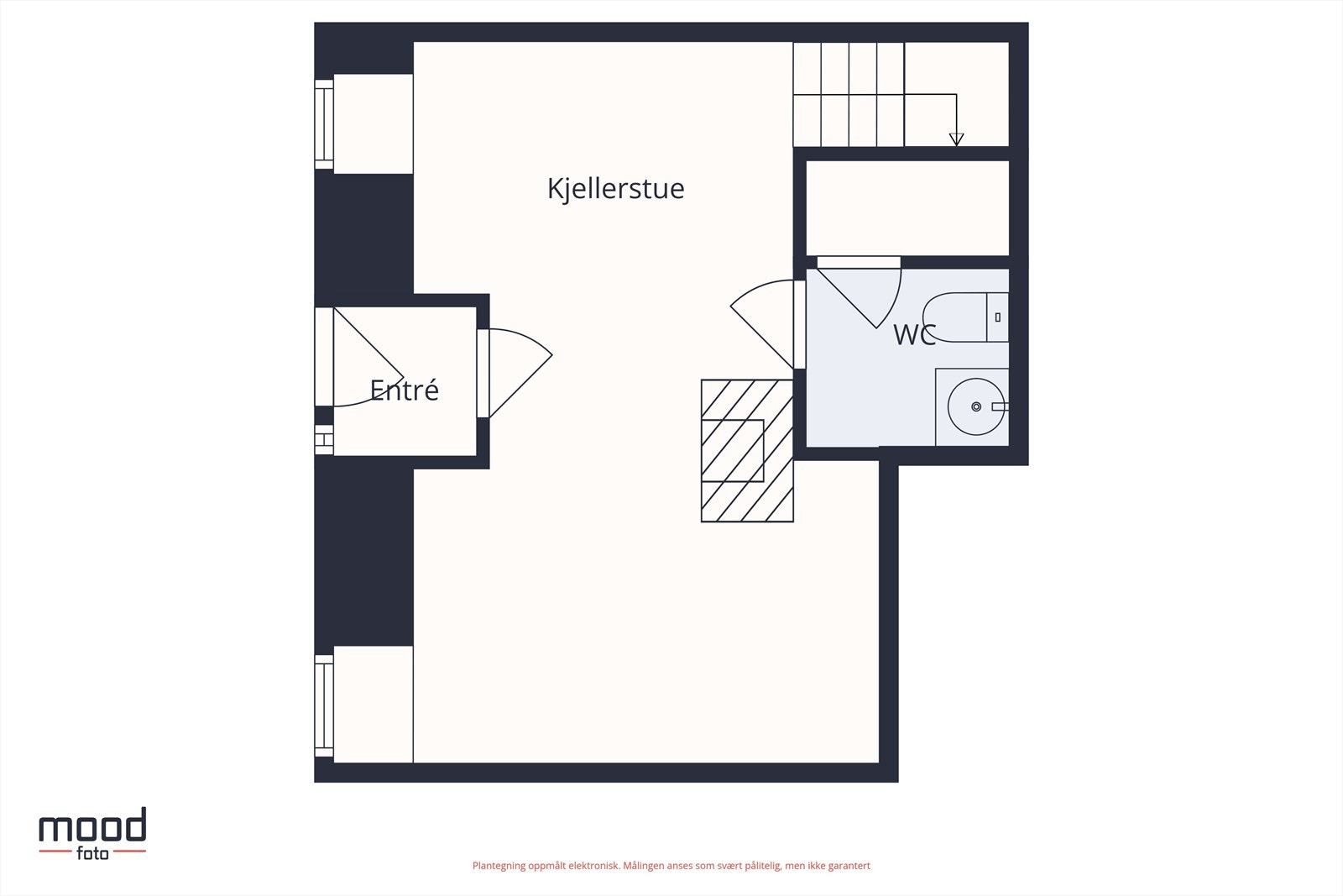 Plantegning kjeller Galleribilde