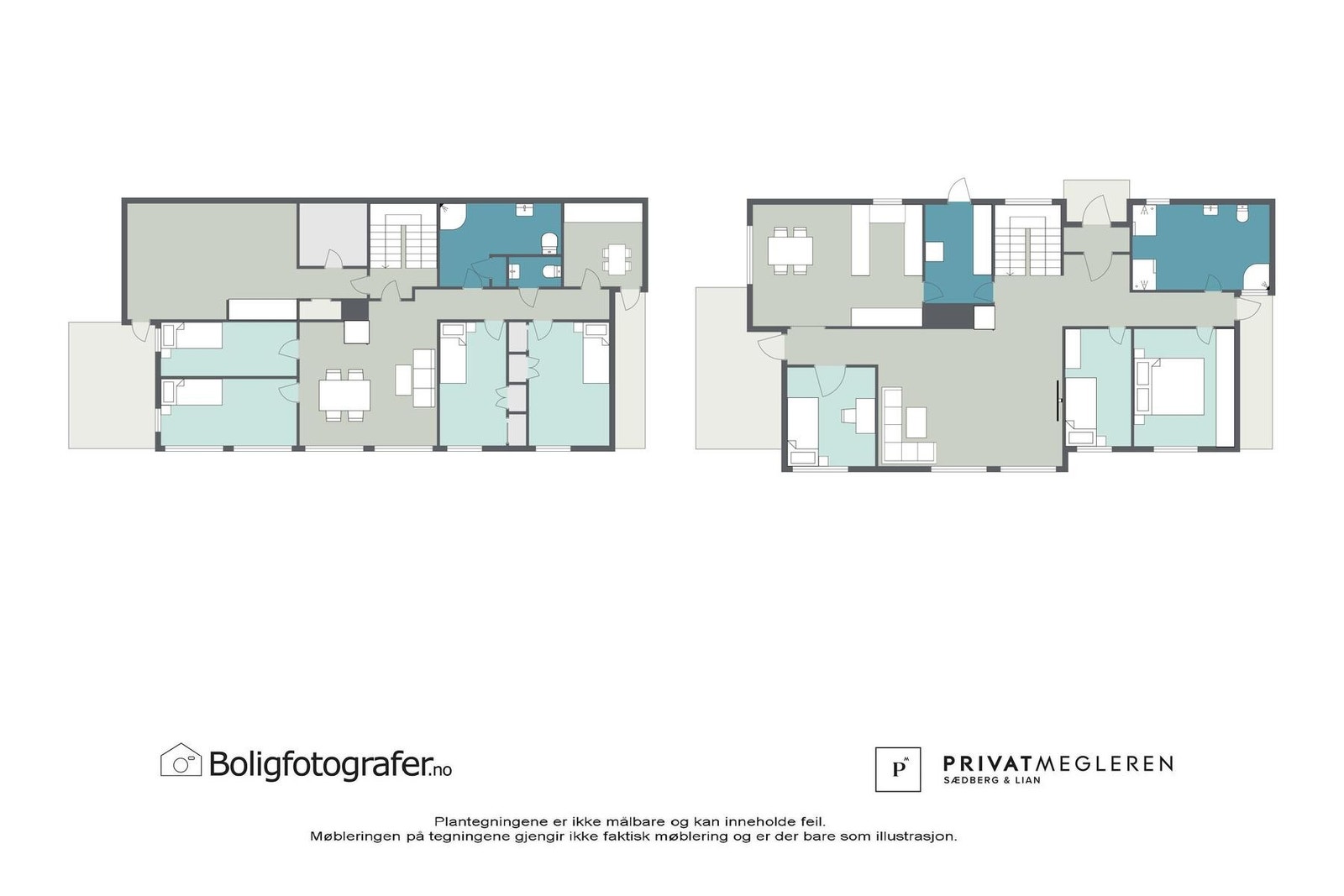 2D plantegning / samlet Galleribilde